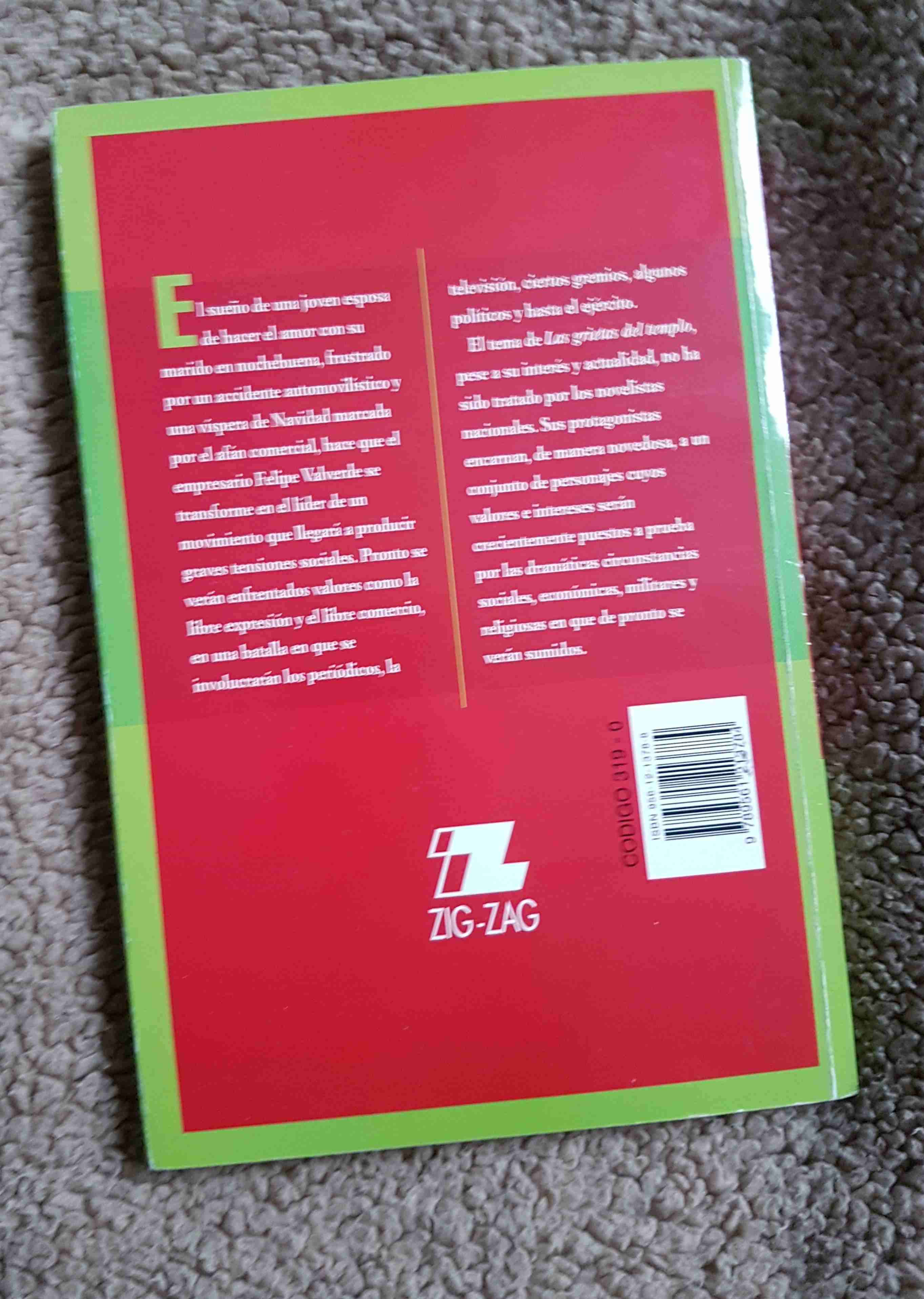 Libro 'Las Grietas del Templo' - miniatura 3