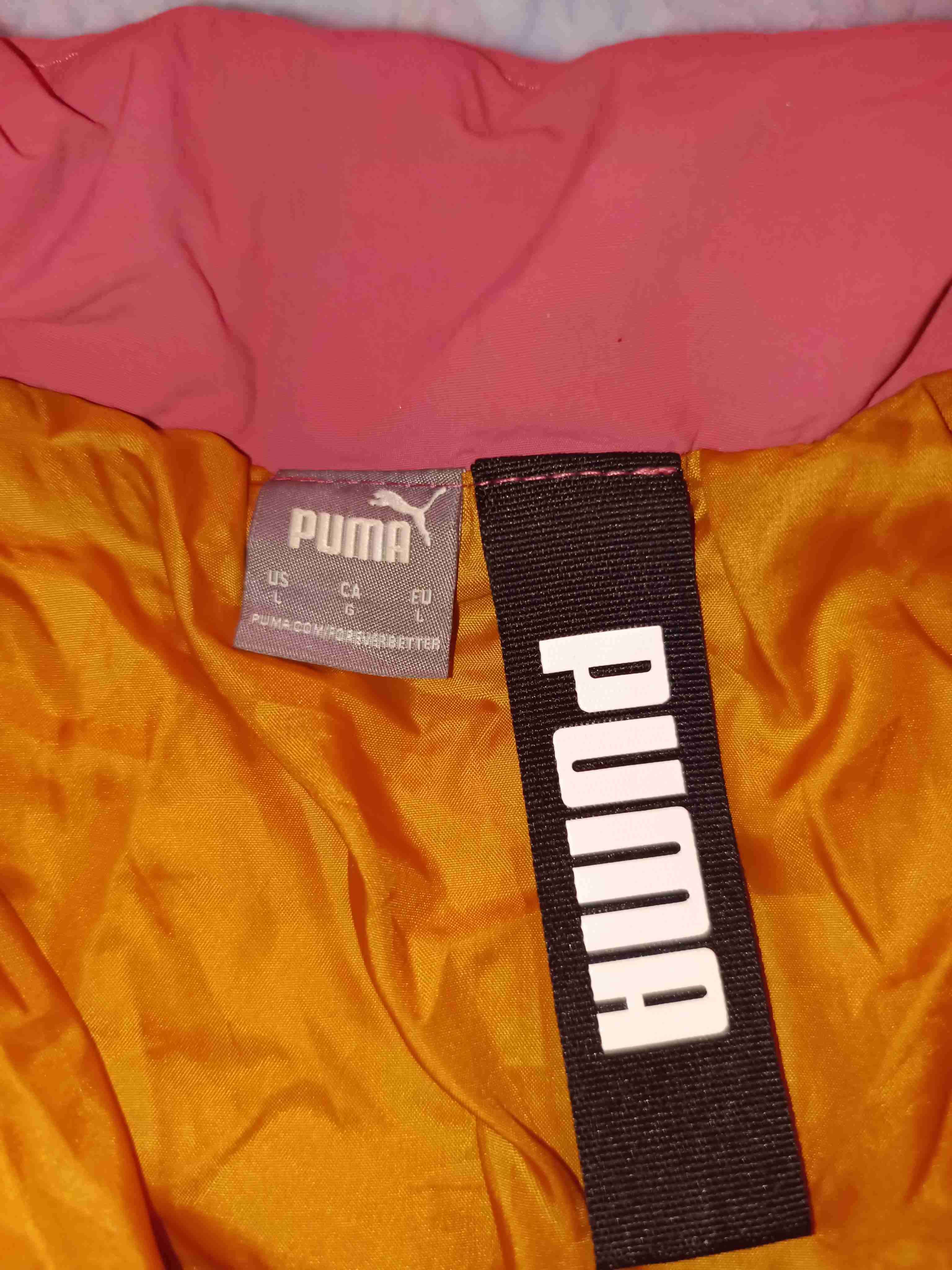 Chaqueta deportiva Puma rosa - miniatura 1