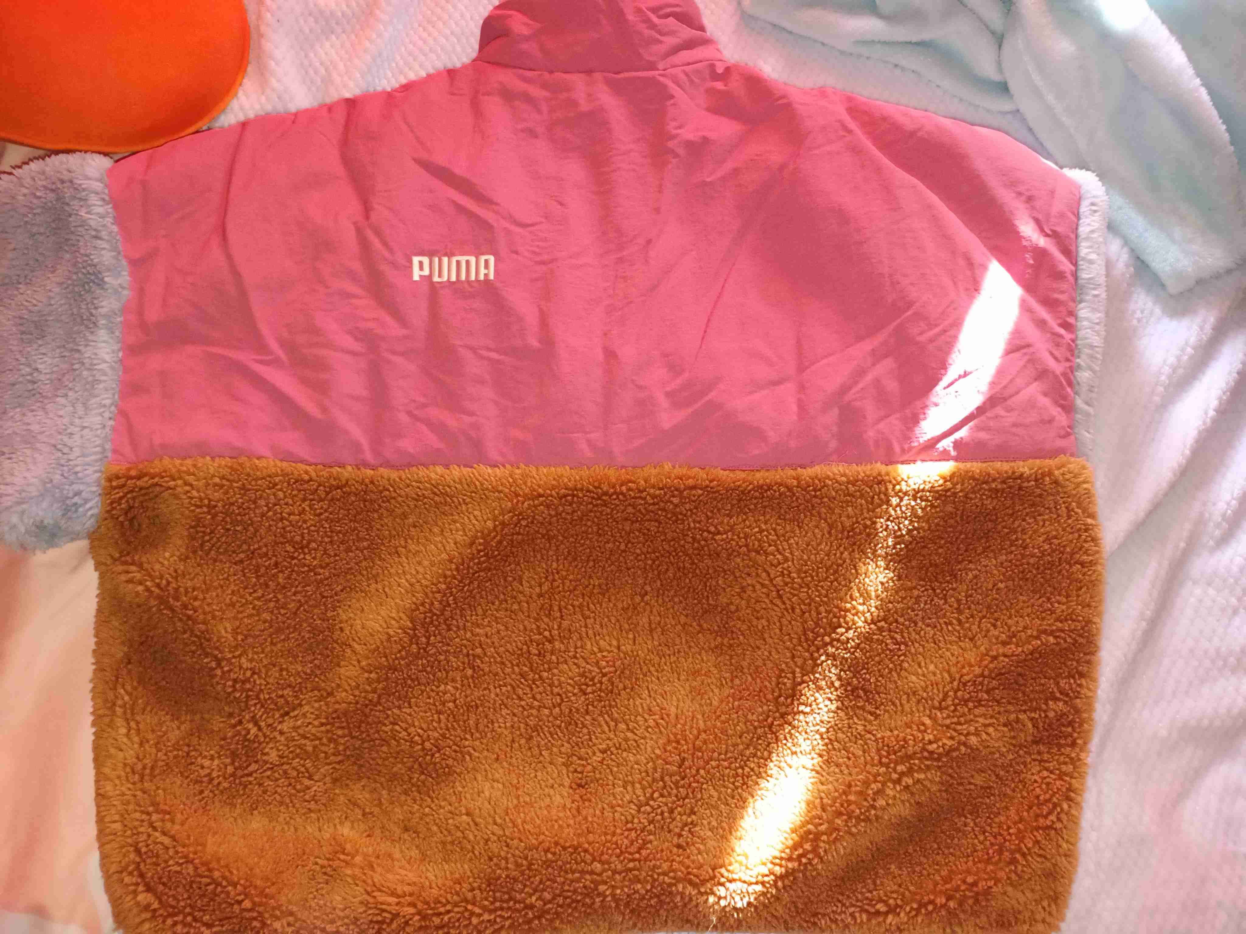 Chaqueta deportiva Puma rosa - miniatura 3