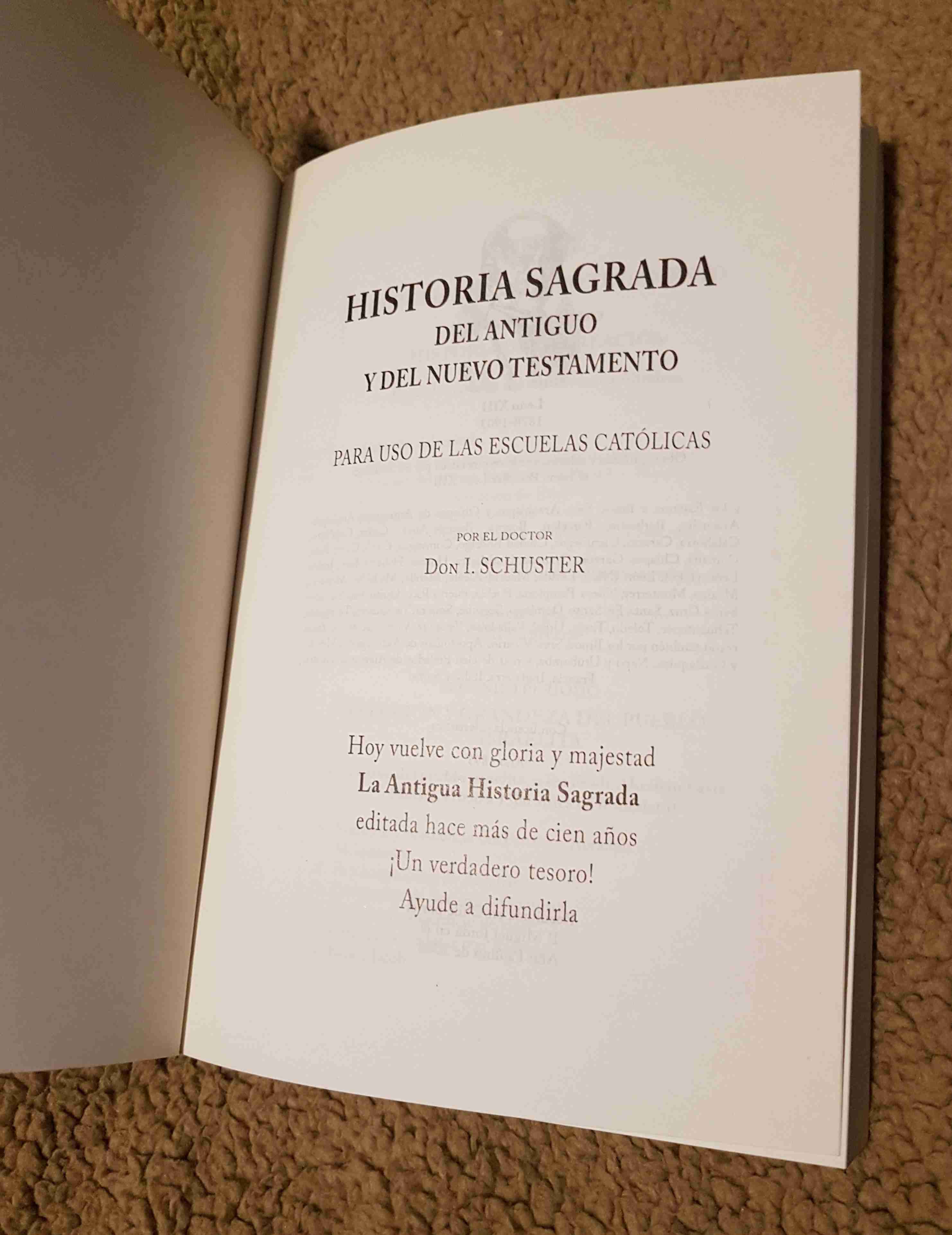 Libro Historia Sagrada Antigua - miniatura 2