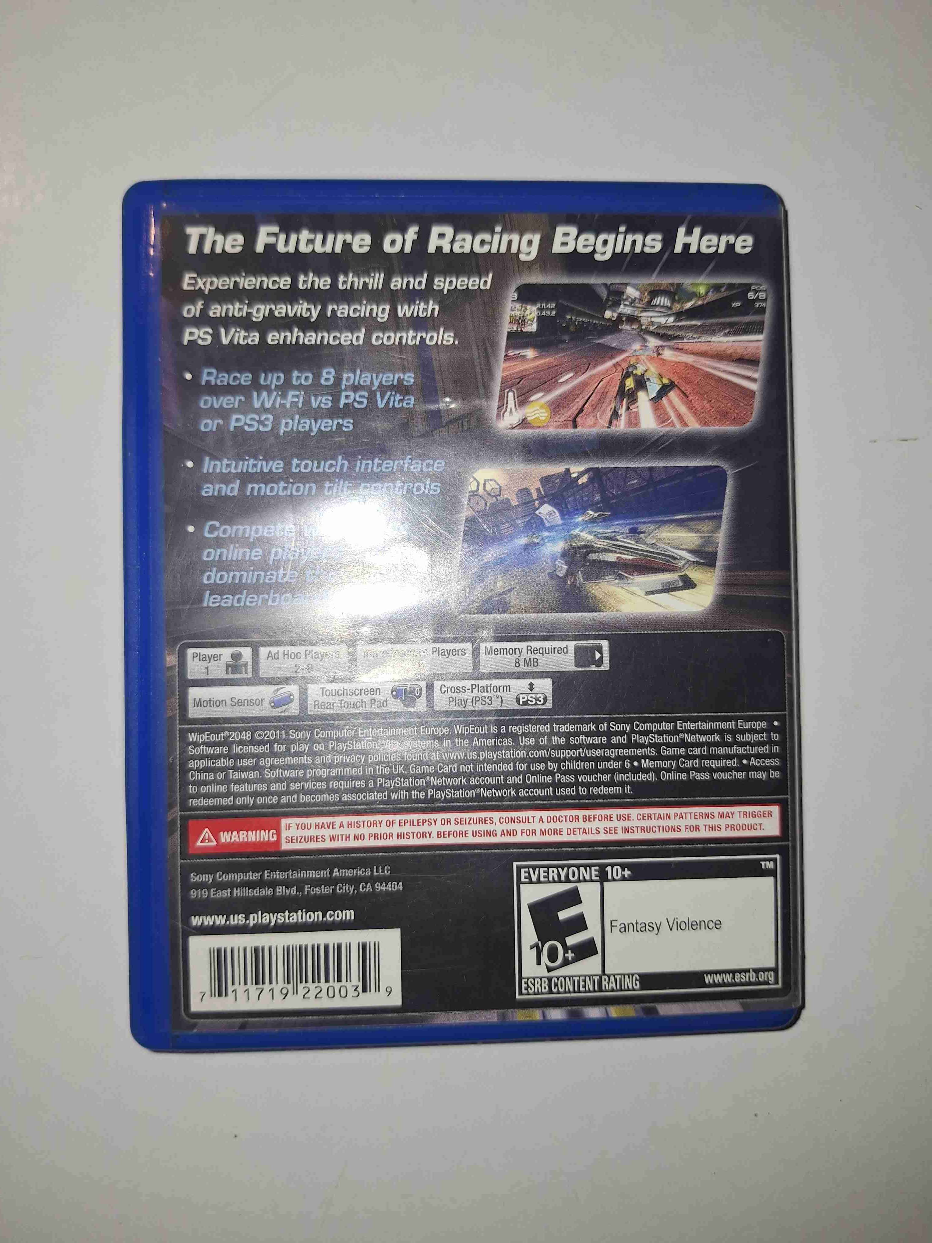 Juego PS Vita Wipeout 2048 - miniatura 2