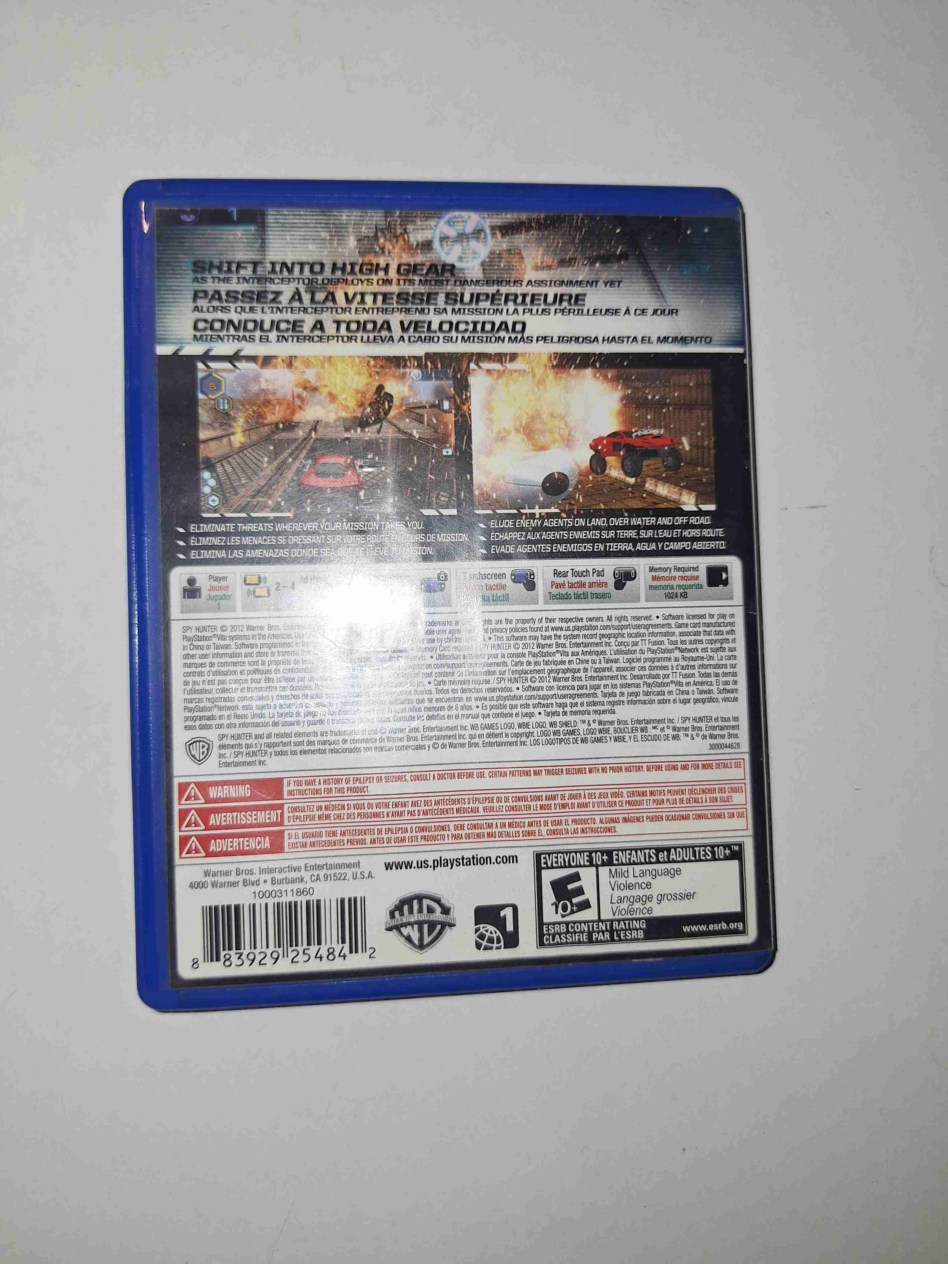 Juego PS Vita Spy Hunter - miniatura 2