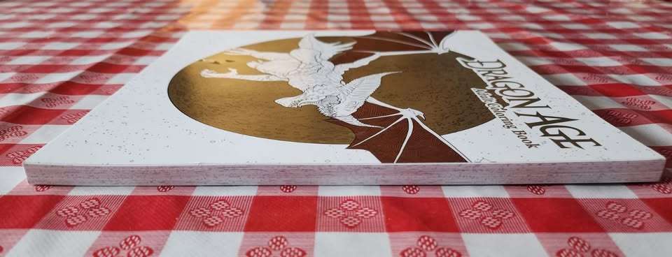 Dragon Age Adult Coloring Book Libro para Colorear - miniatura 4