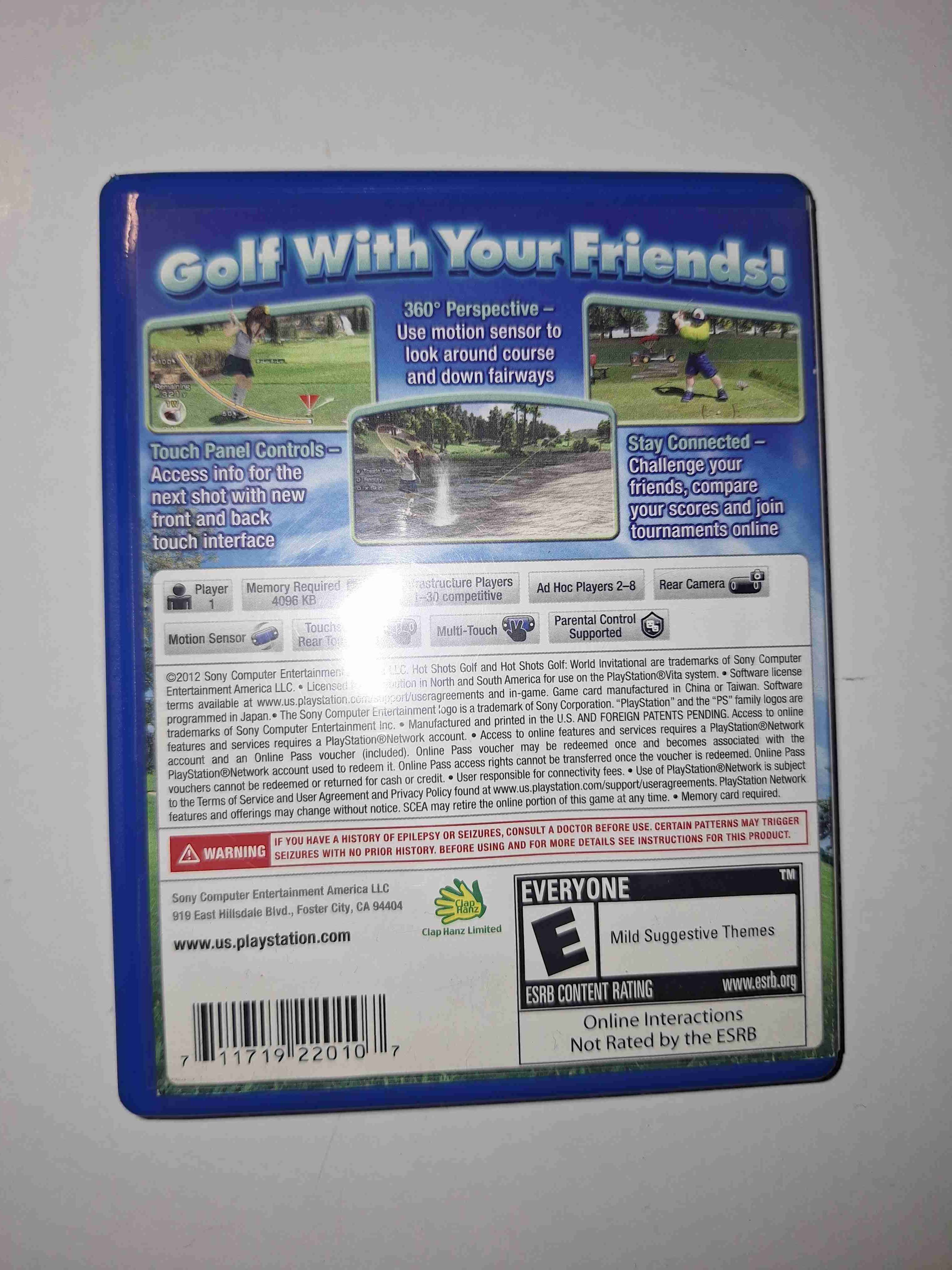 Juego PS Vita Hot Shots Golf: World Invitational - miniatura 2