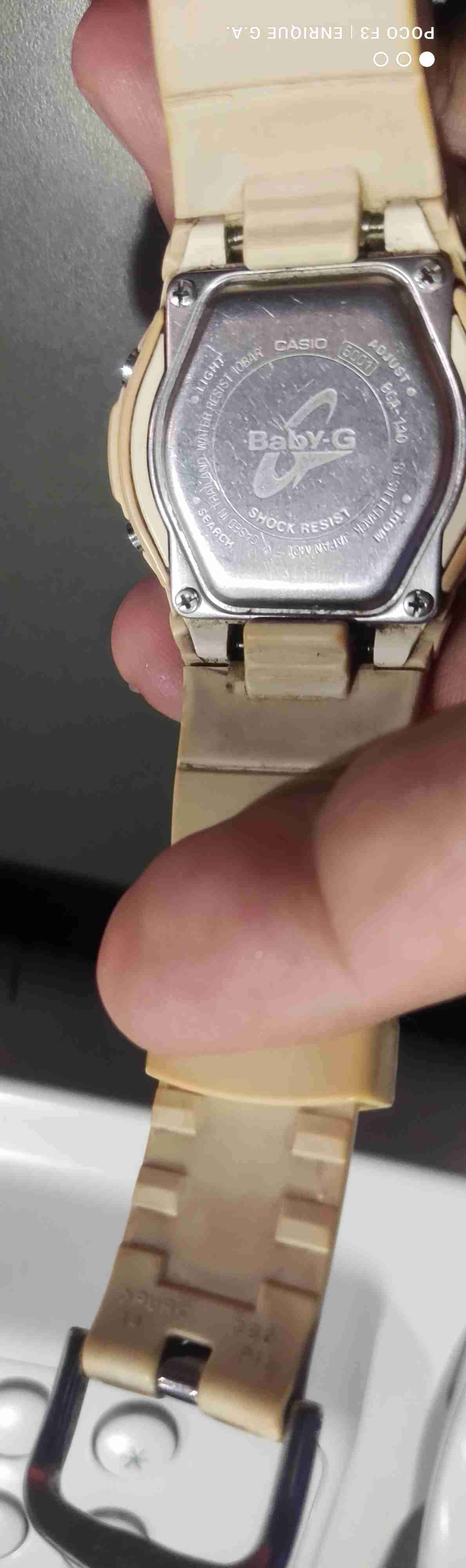 Reloj Baby-G blanco resistente - miniatura 3