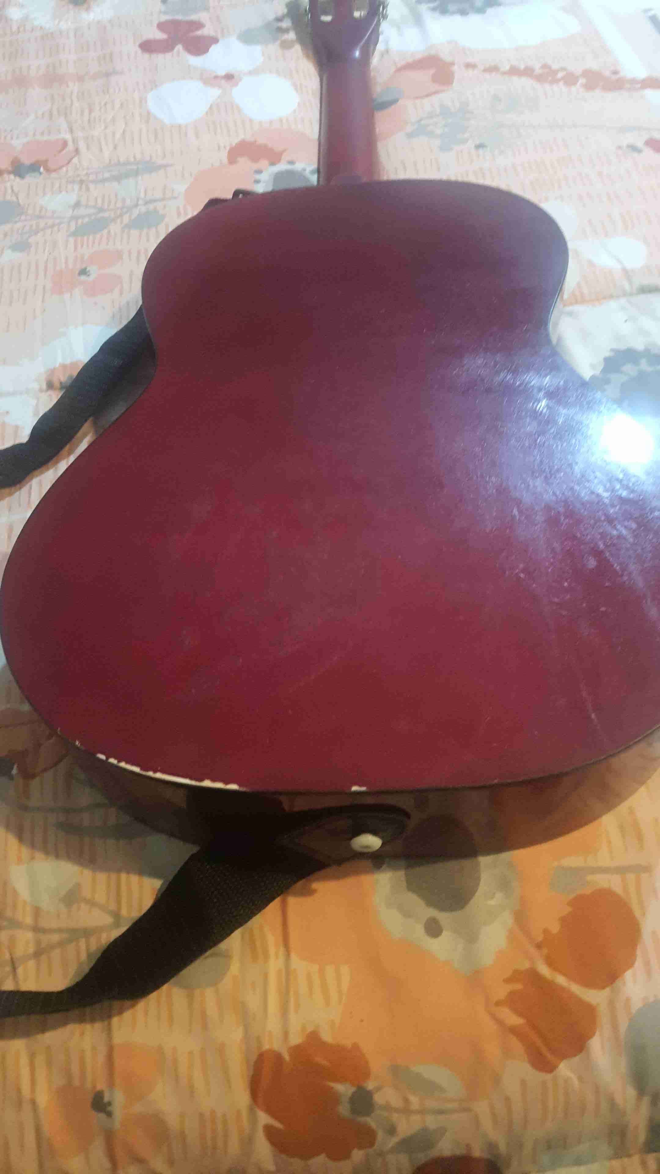 Guitarra clásica sunburst - miniatura 4