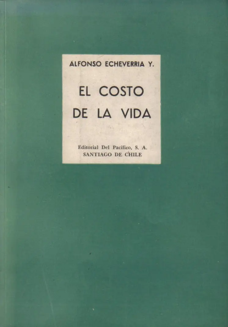 Libro El Costo De La Vida  Otros Poemas Echeverría - miniatura 1