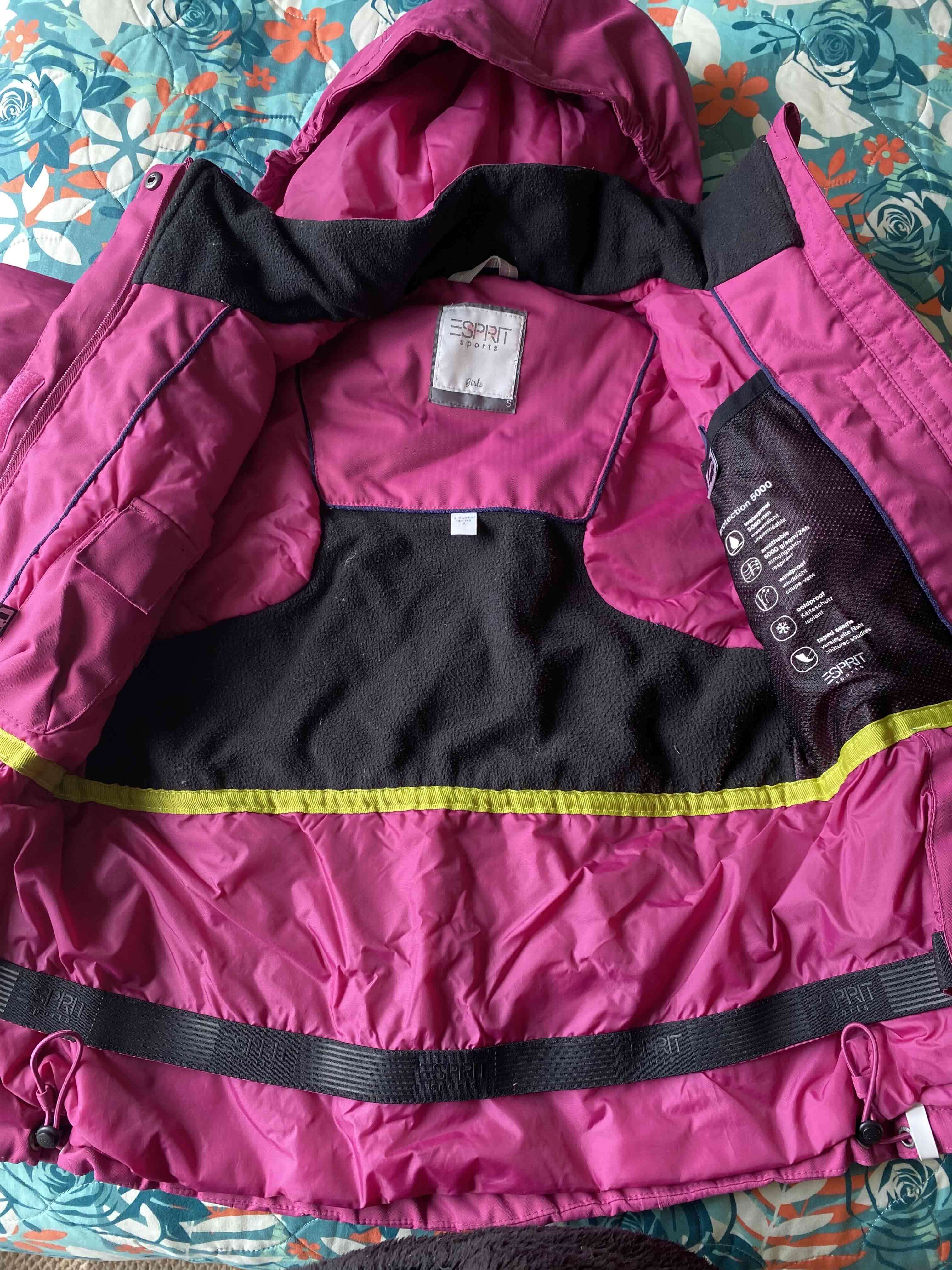 Chaqueta impermeable fucsia - miniatura 4