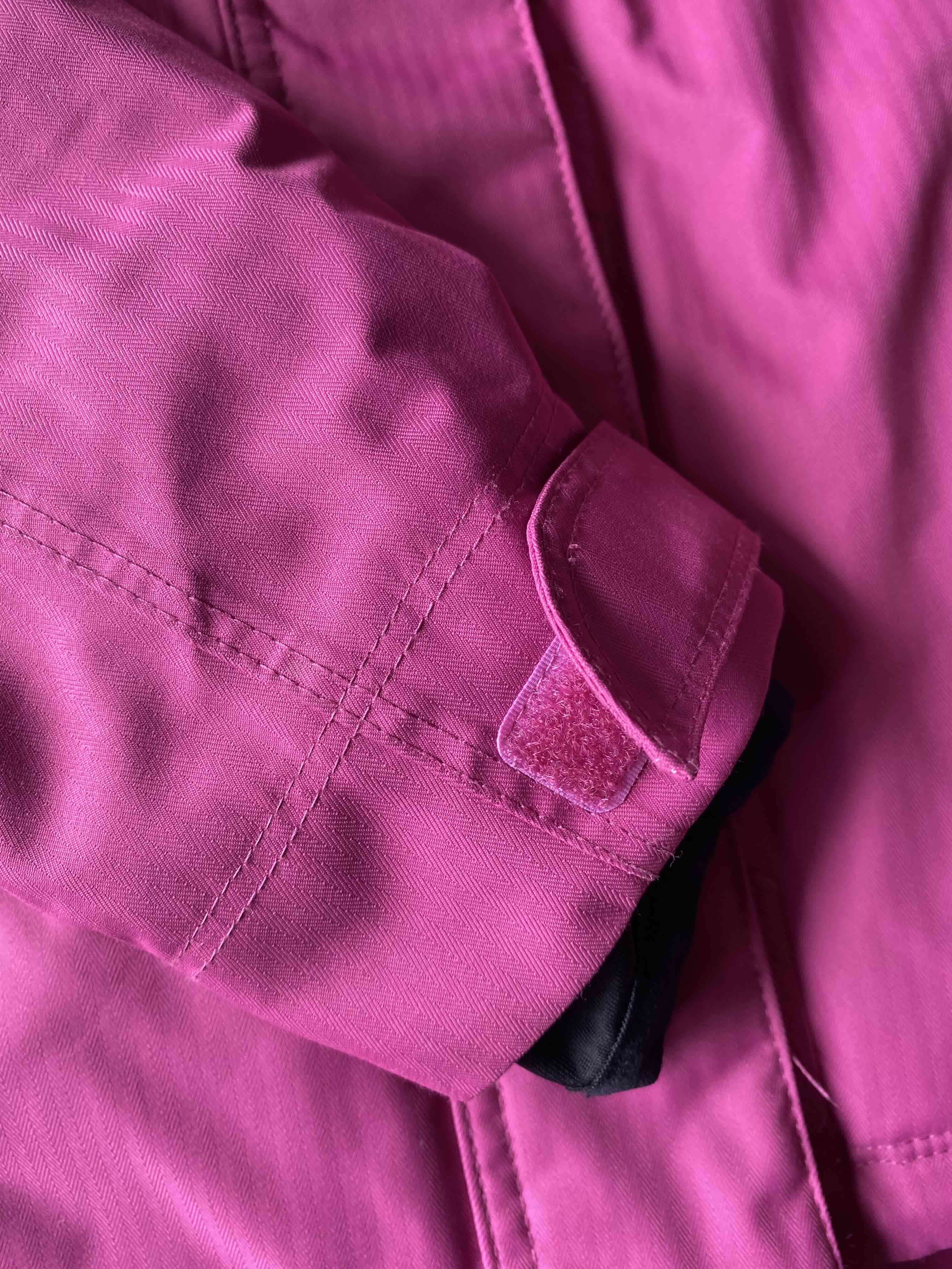 Chaqueta impermeable fucsia - miniatura 5