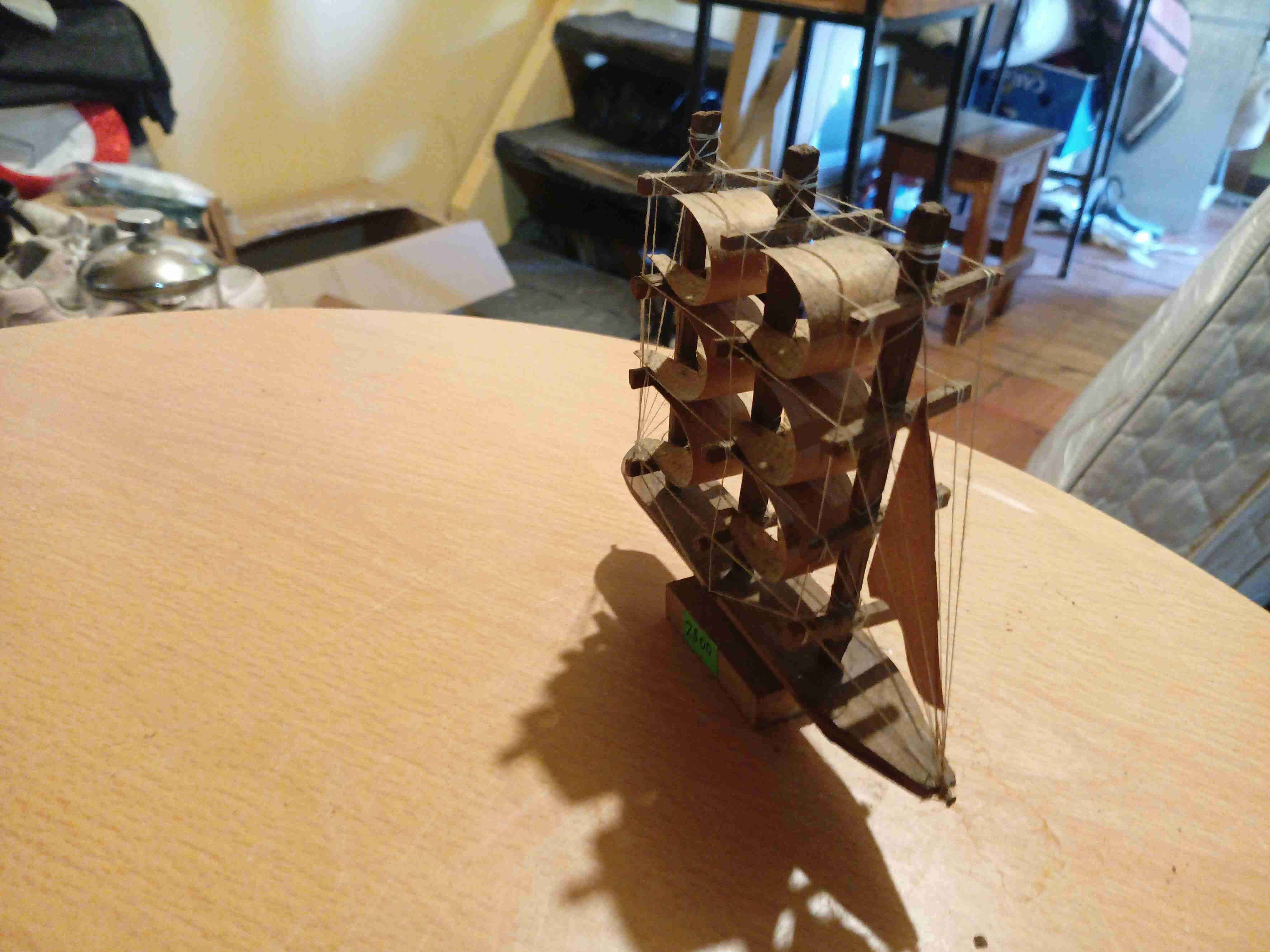 Maqueta de velero en madera - miniatura 1