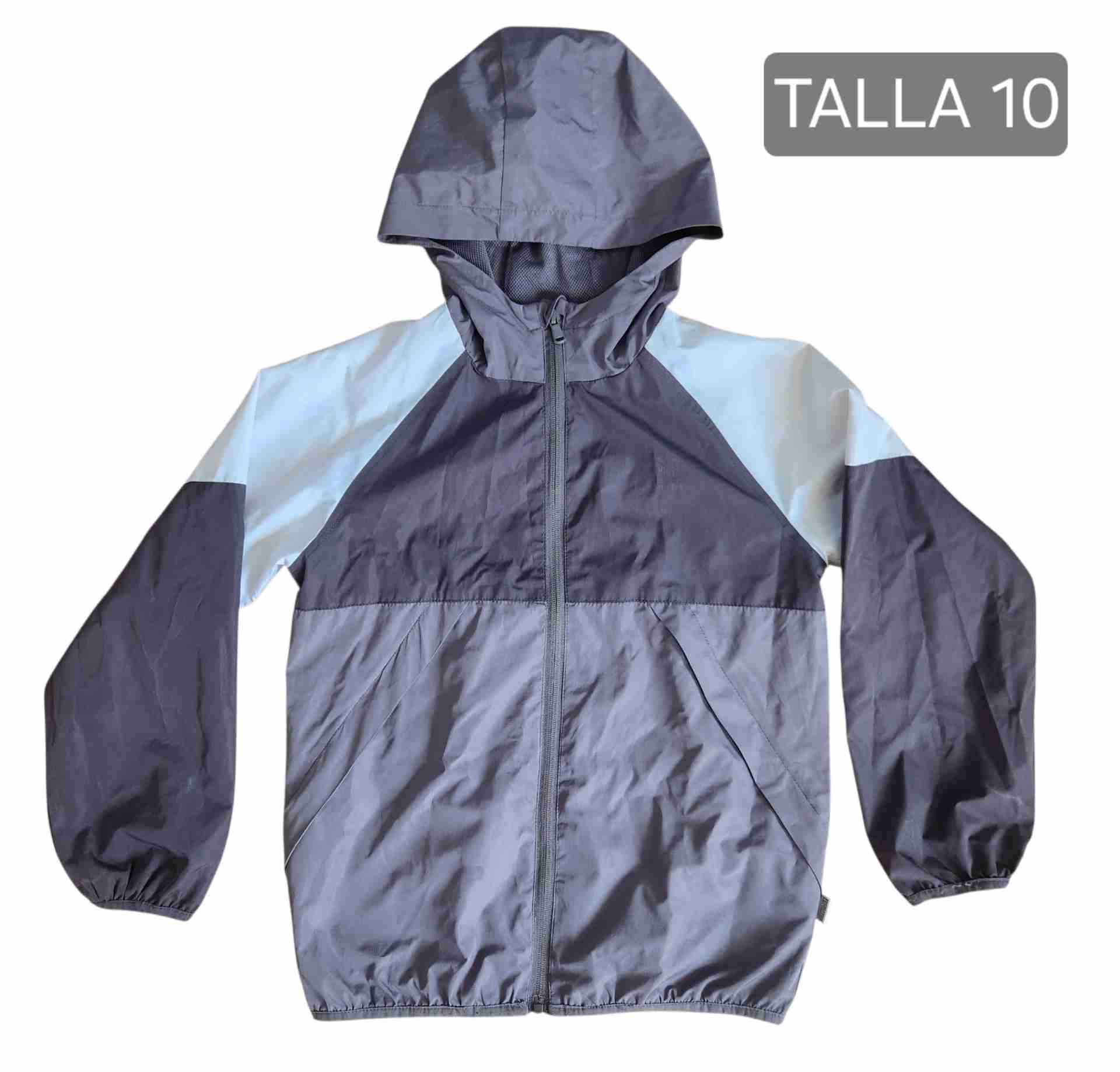 Chaqueta cortavientos niño talla 10