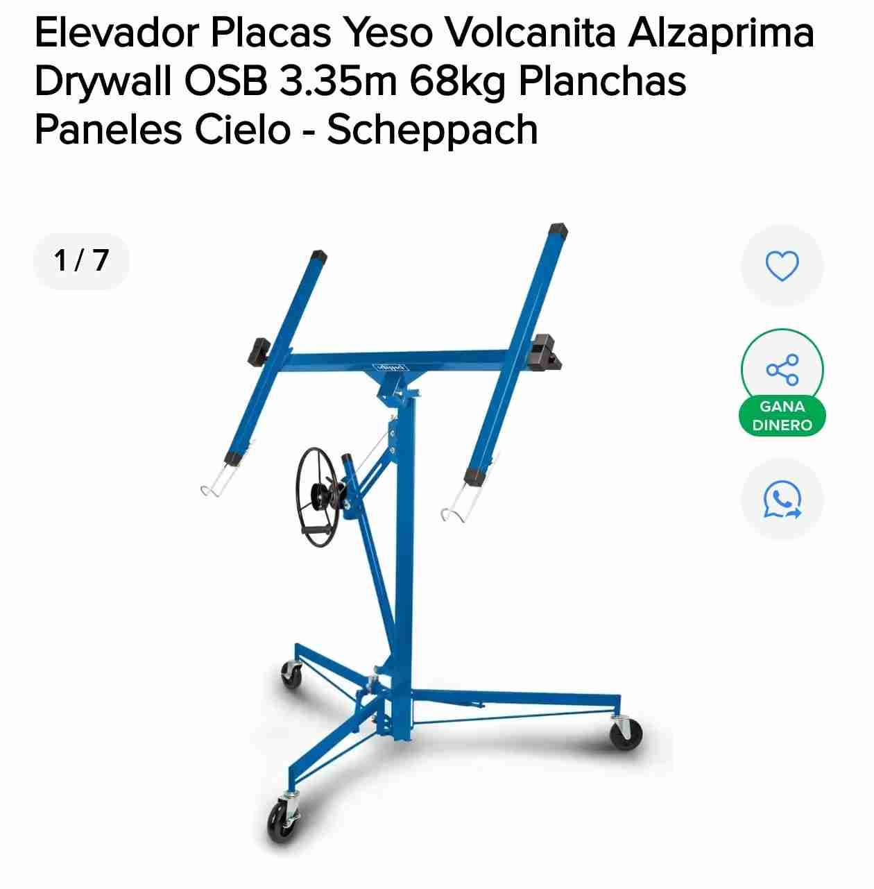 Elevador para placas de yeso - miniatura 1