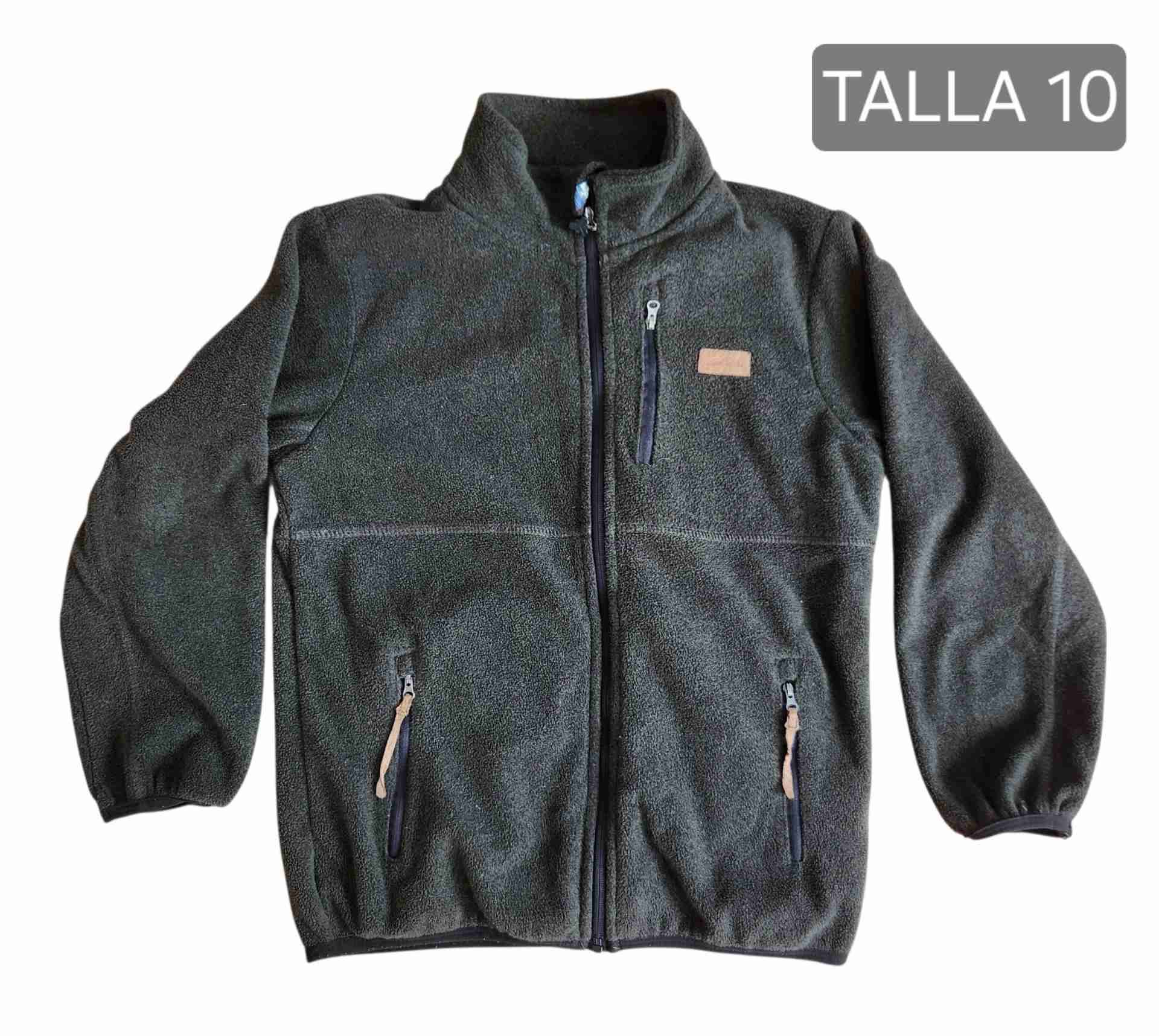 Chaqueta polar niño talla 10