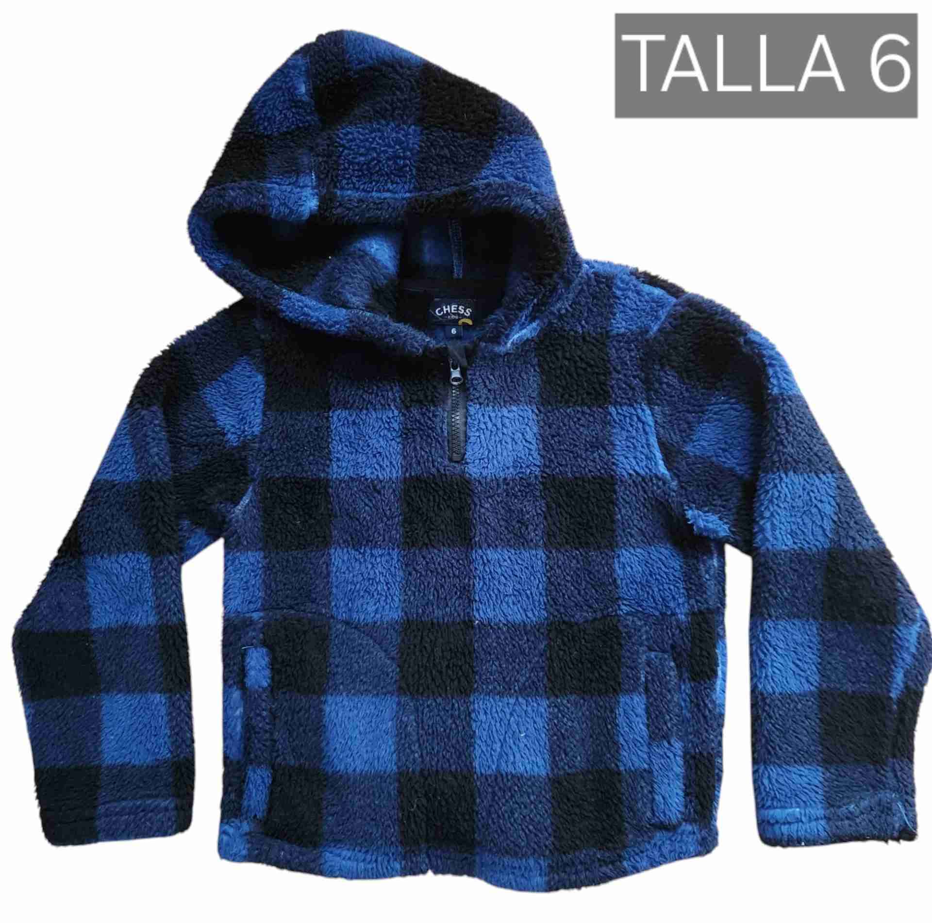 Polar con capucha niño talla 6