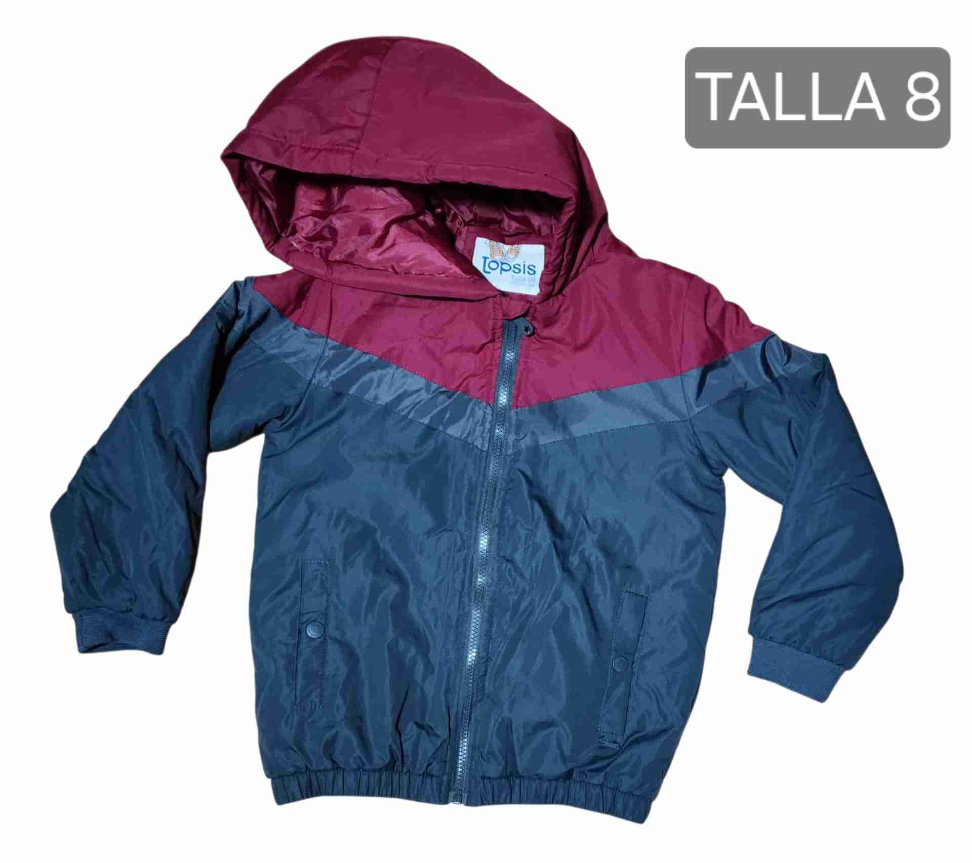 Chaqueta de niño bicolor talla 8