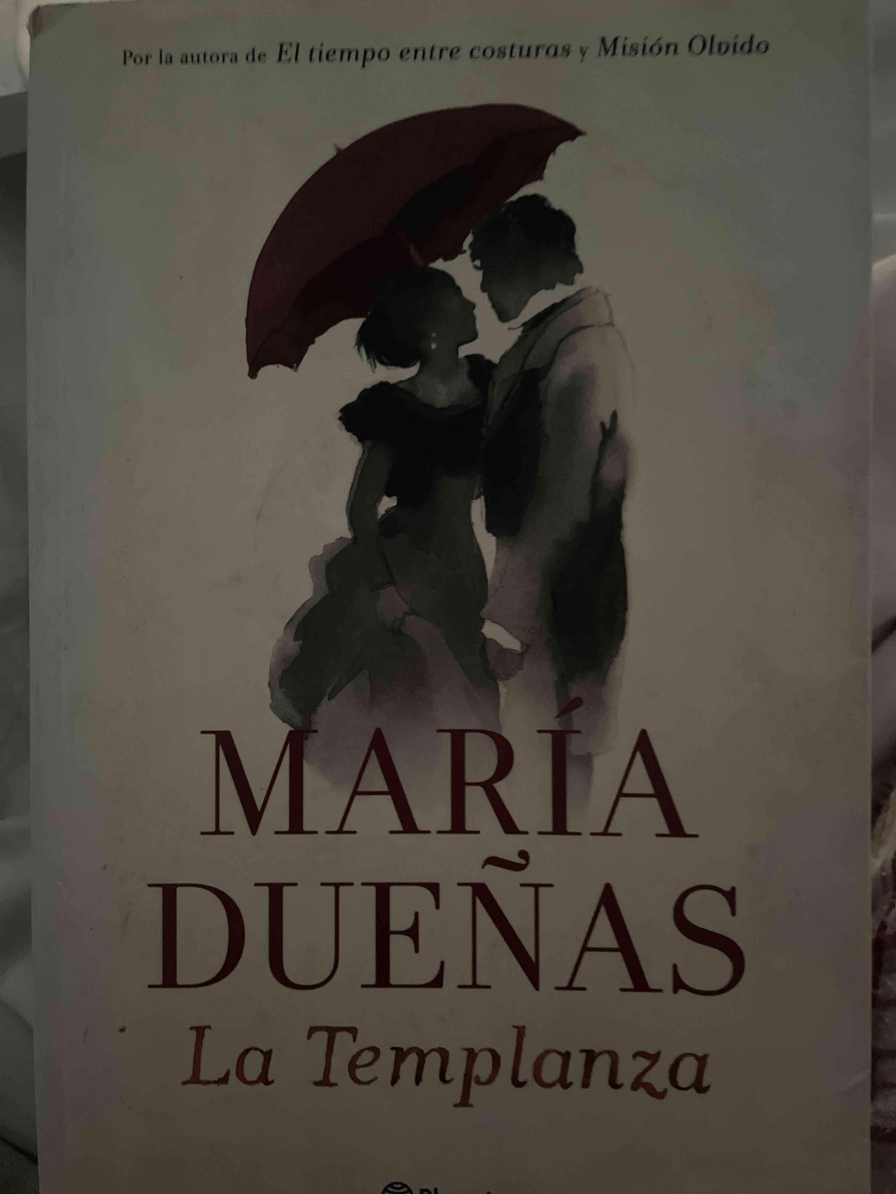 Libro 'La Templanza' de María Dueñas - miniatura 1
