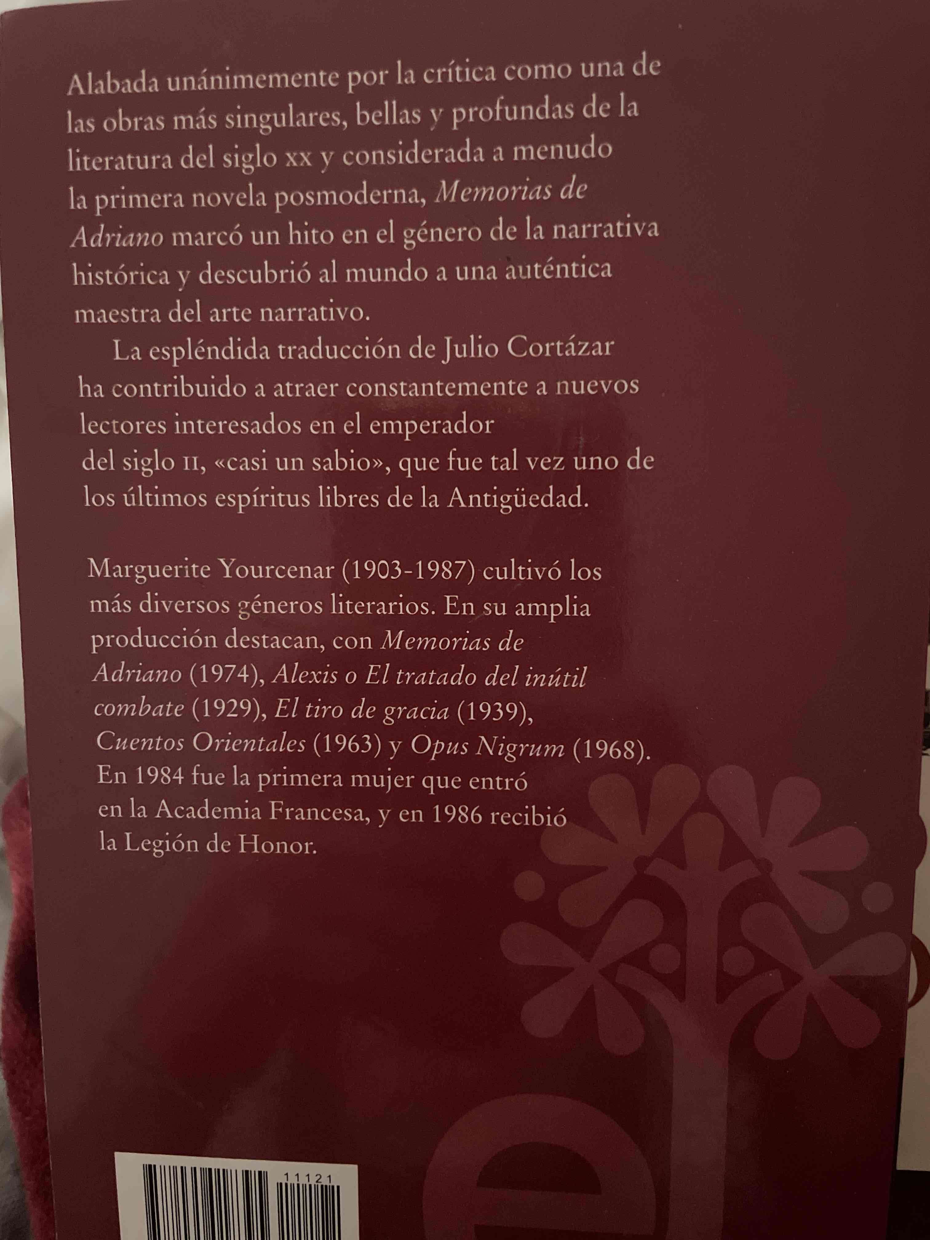 Libro Memorias de Adriano - miniatura 2