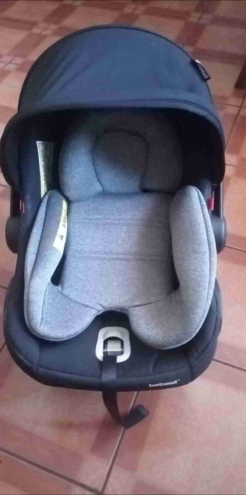 Silla de auto Bebesit negra - miniatura 2