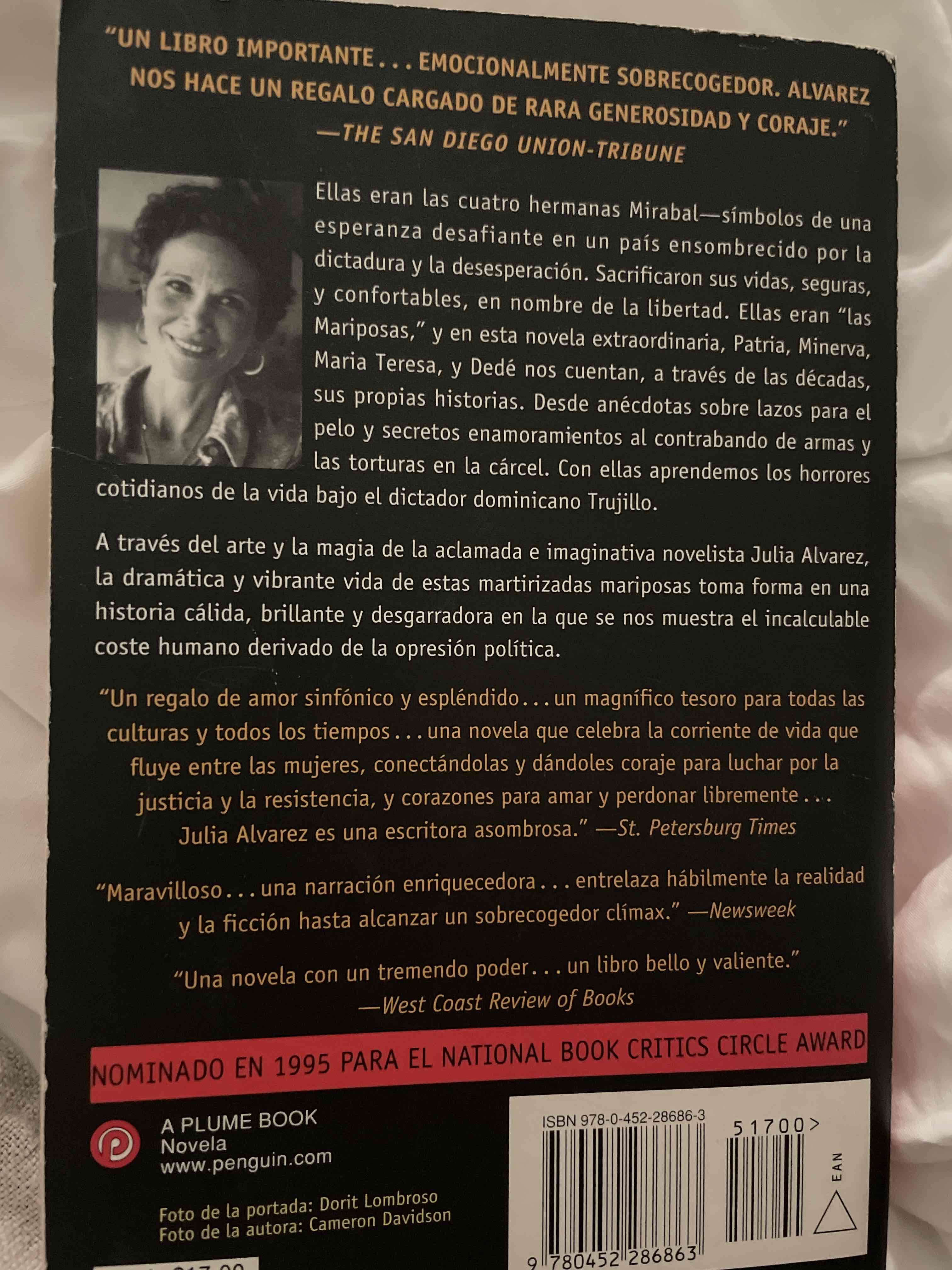 Libro 'En el tiempo de las mariposas' - miniatura 2