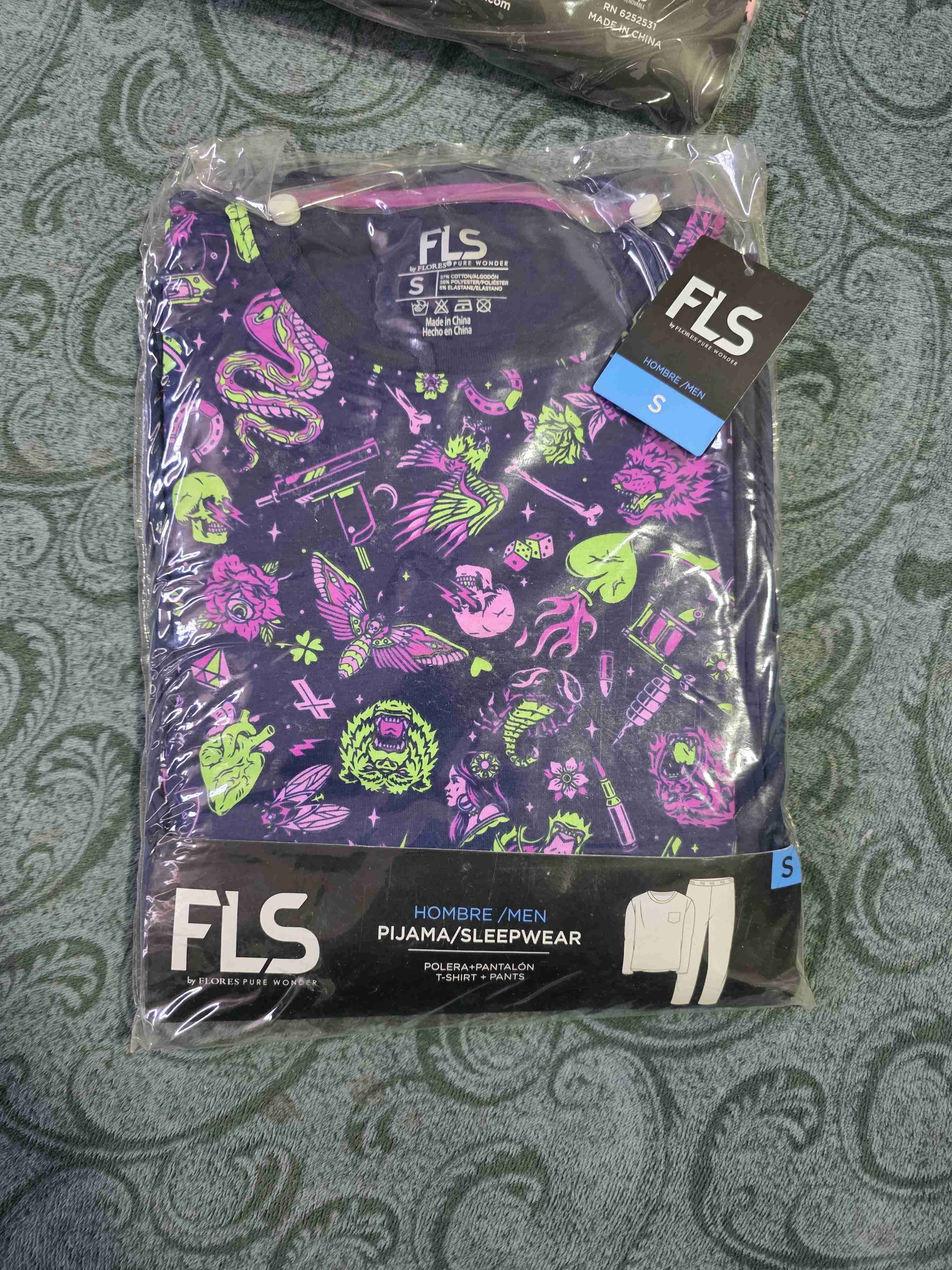 Pijama Flores Hombre - miniatura 1