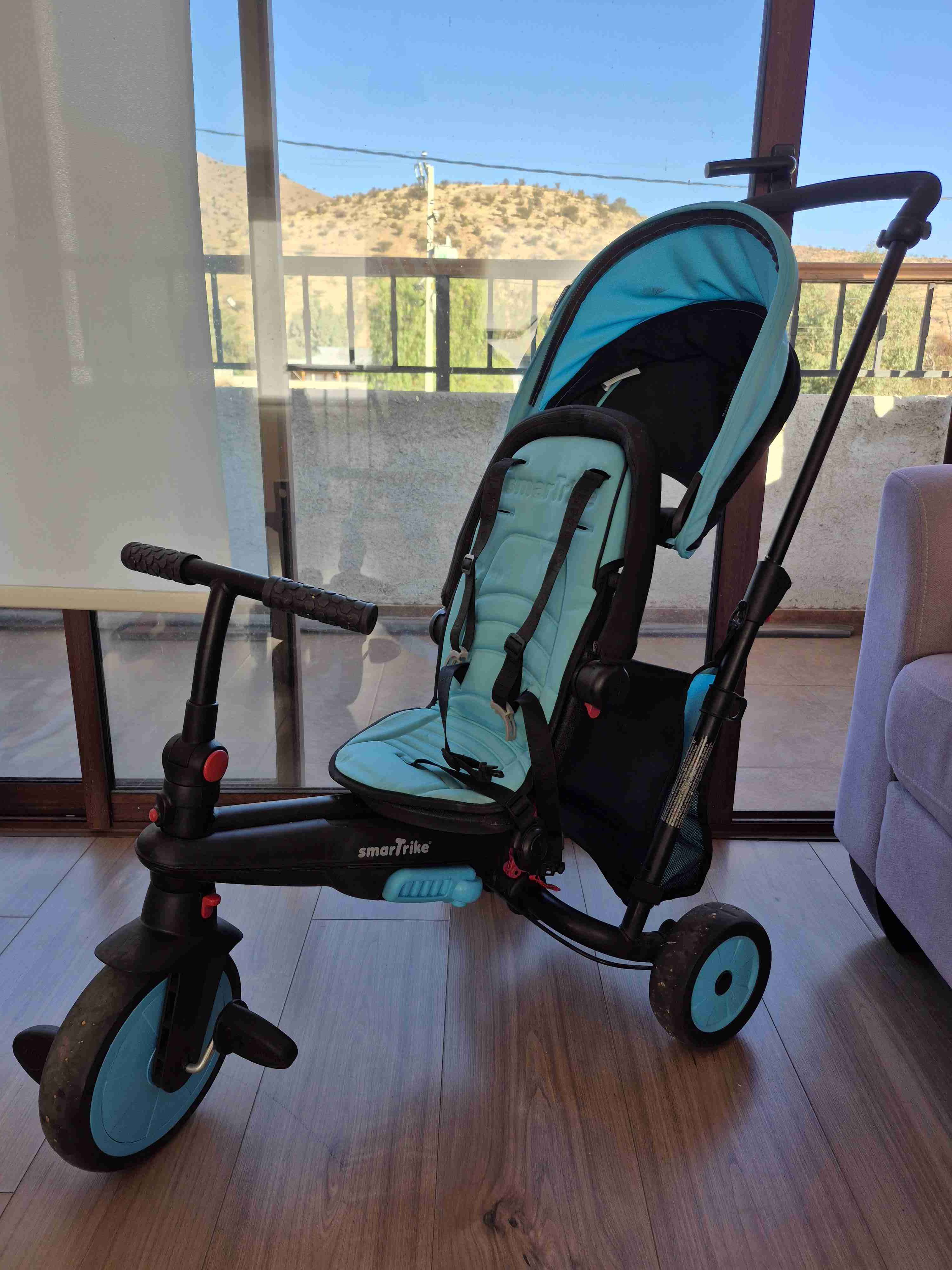 Triciclo infantil SmarTrike azul - miniatura 1