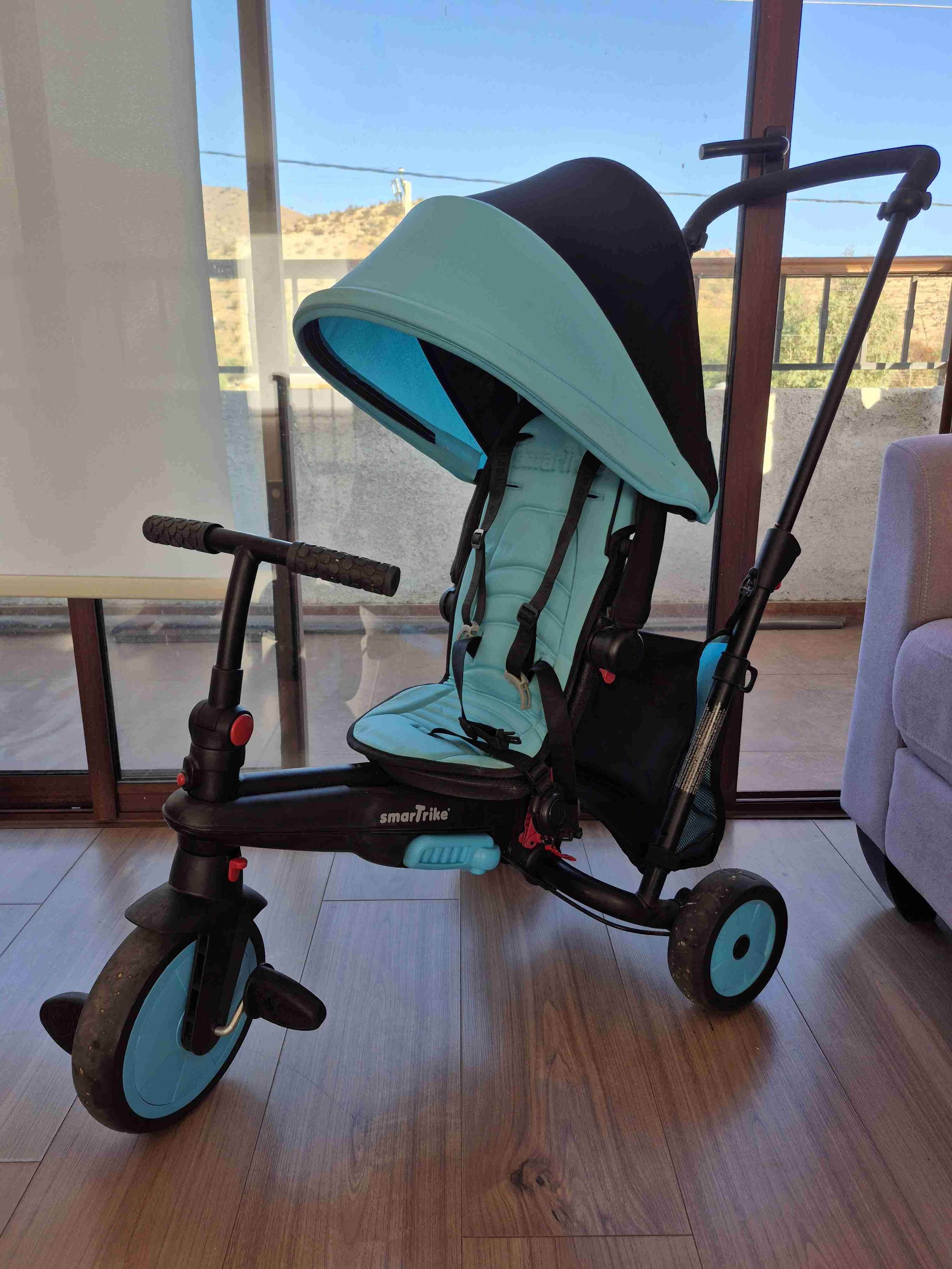 Triciclo infantil SmarTrike azul - miniatura 2