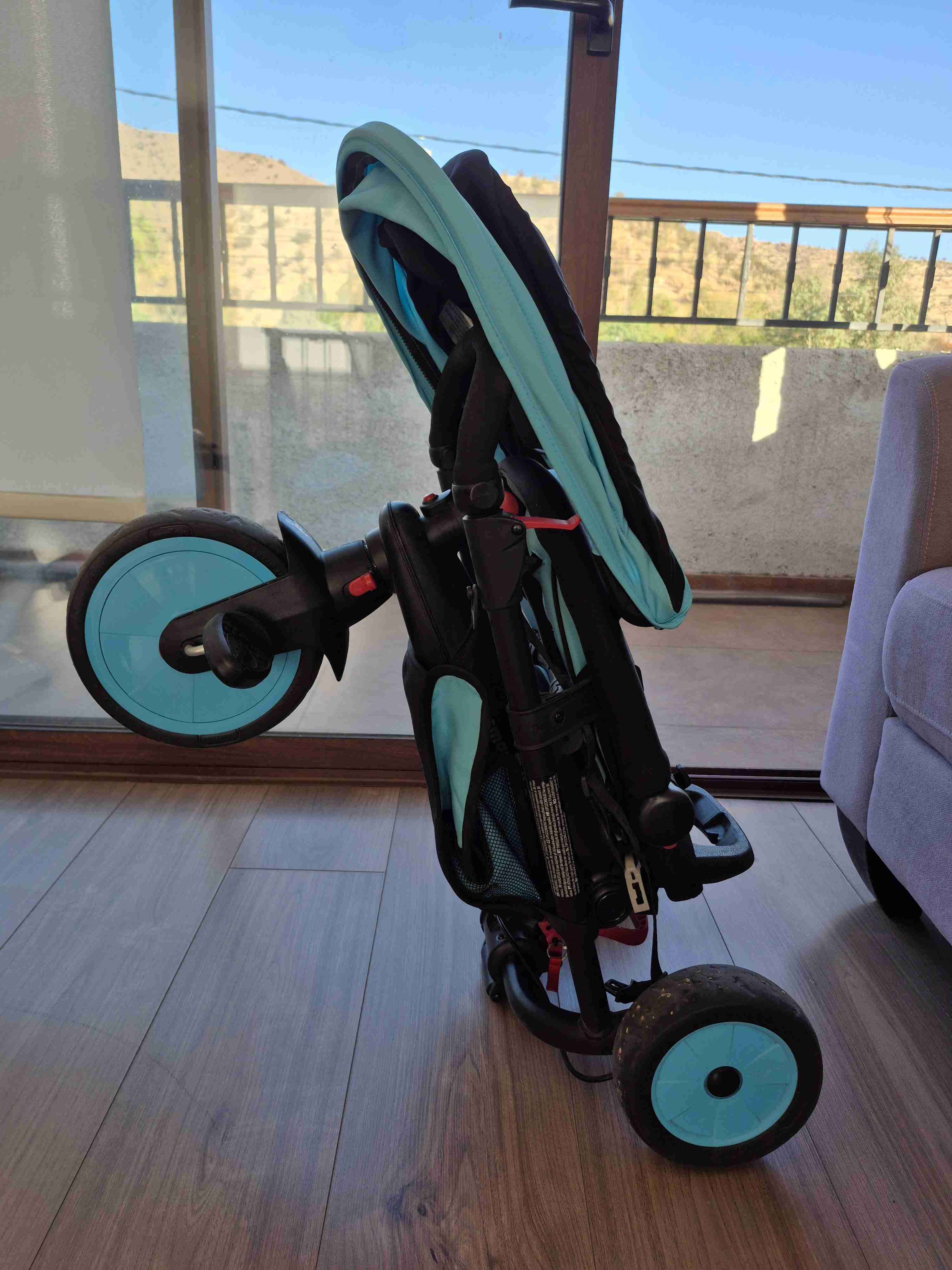 Triciclo infantil SmarTrike azul - miniatura 3
