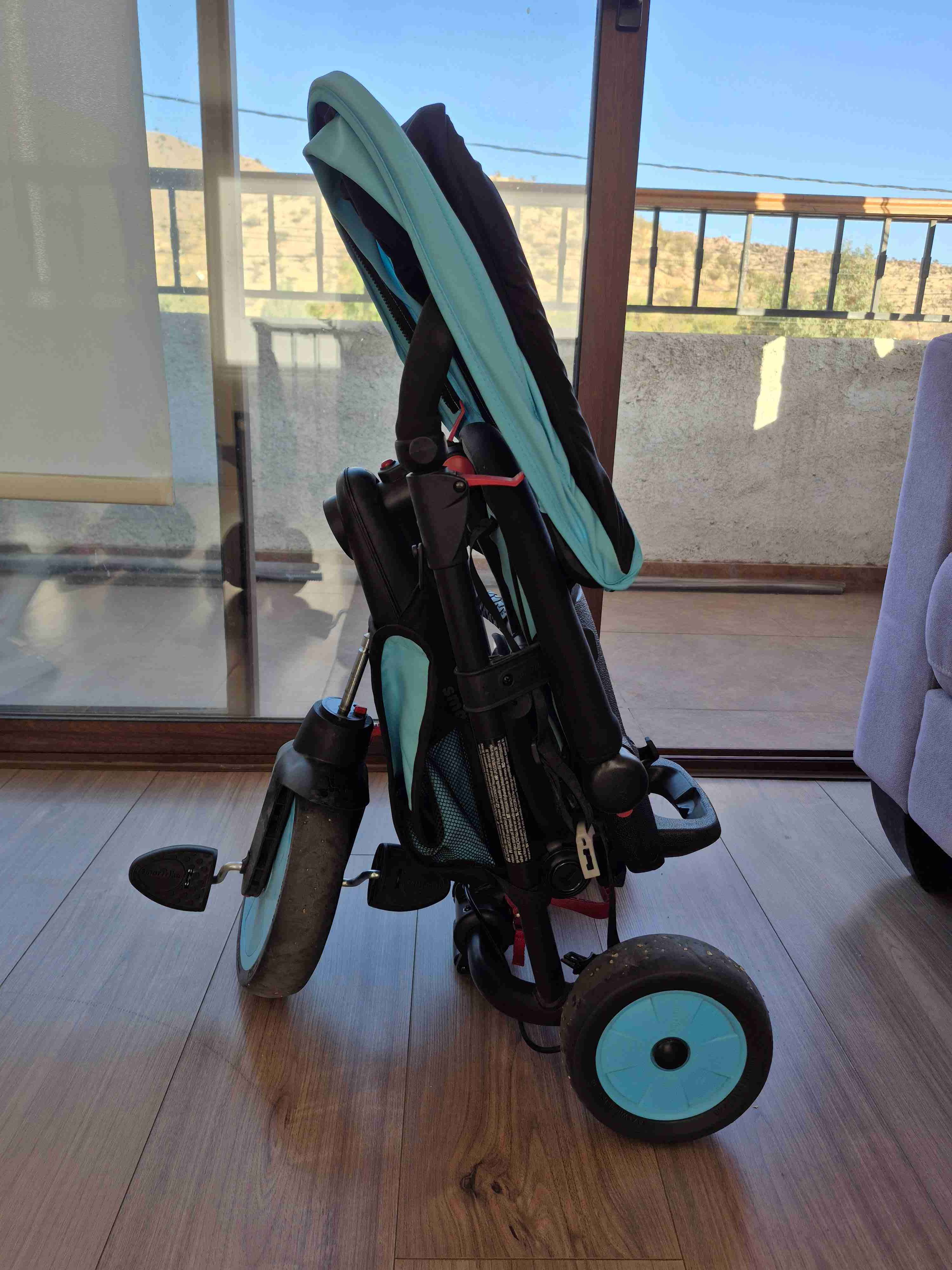 Triciclo infantil SmarTrike azul - miniatura 4
