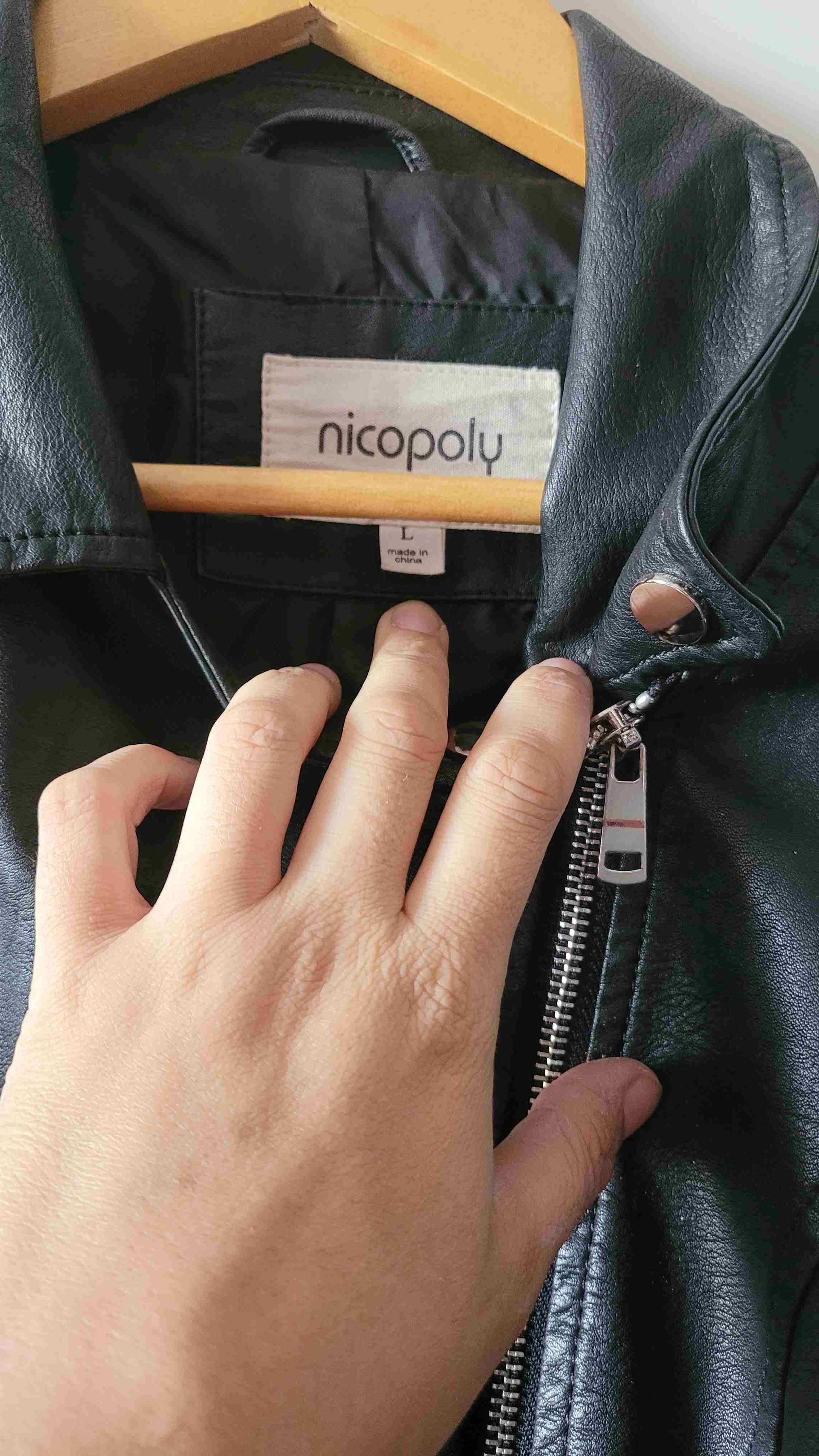 Chaqueta de Ecocuero Nicopoly - miniatura 2