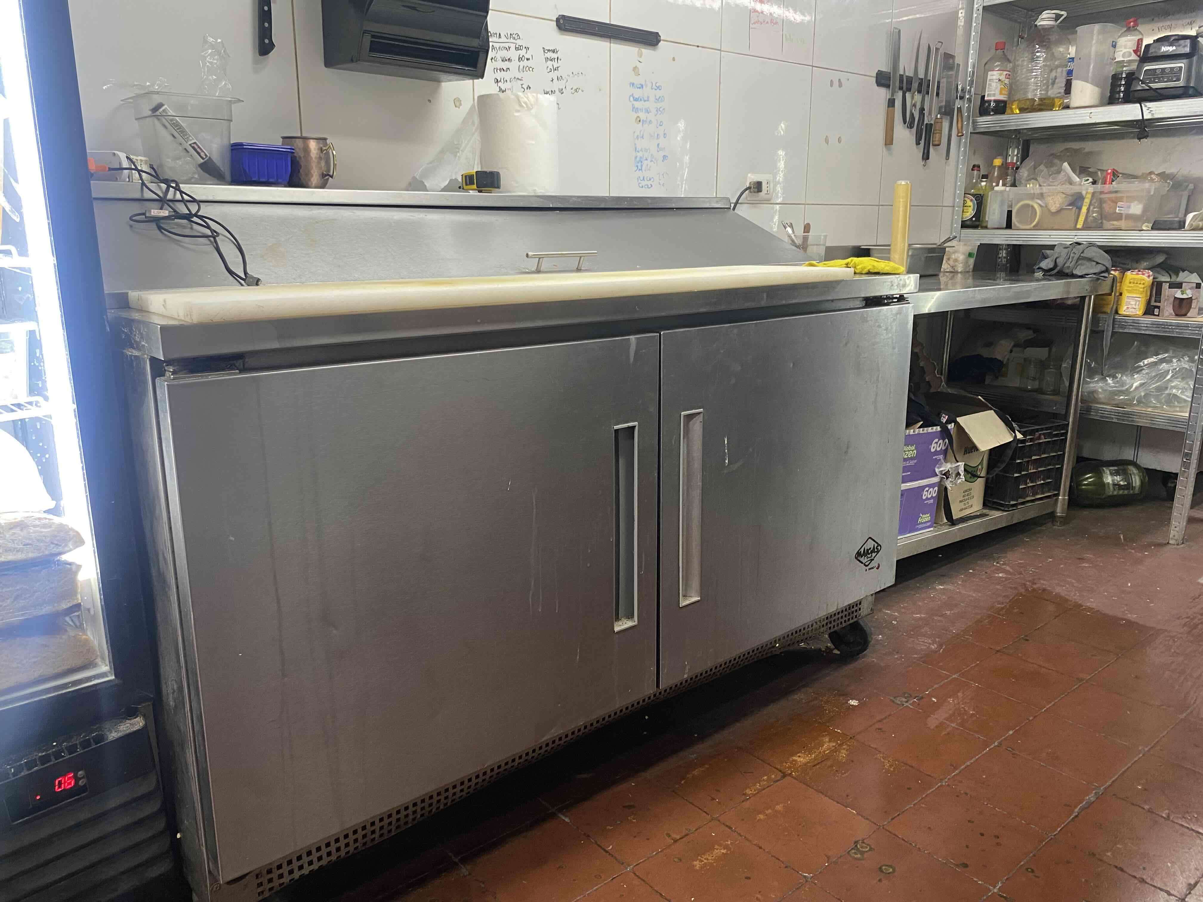 Mesón Refrigerador industrial de acero inoxidable - miniatura 6