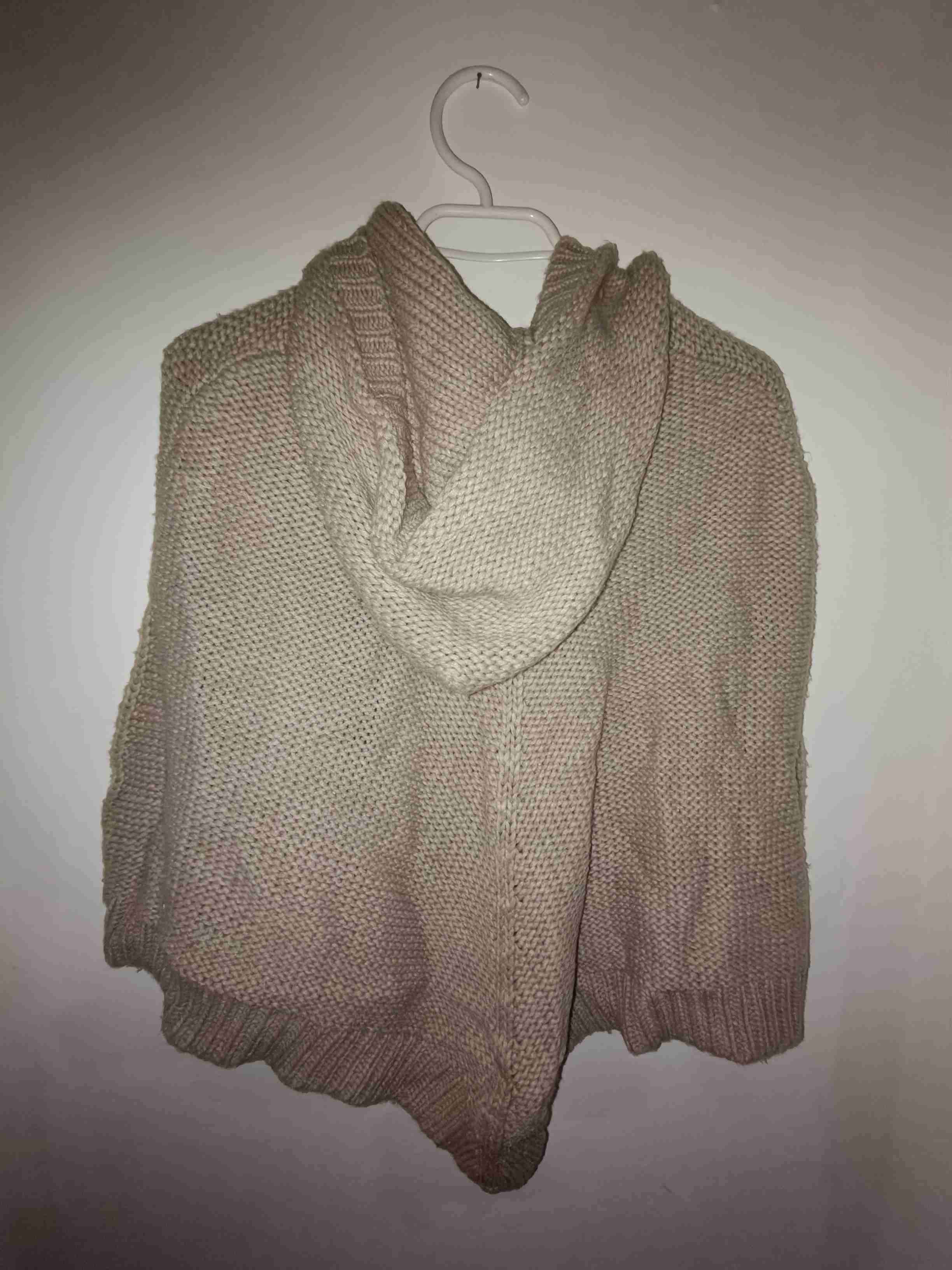 Poncho beige - miniatura 2