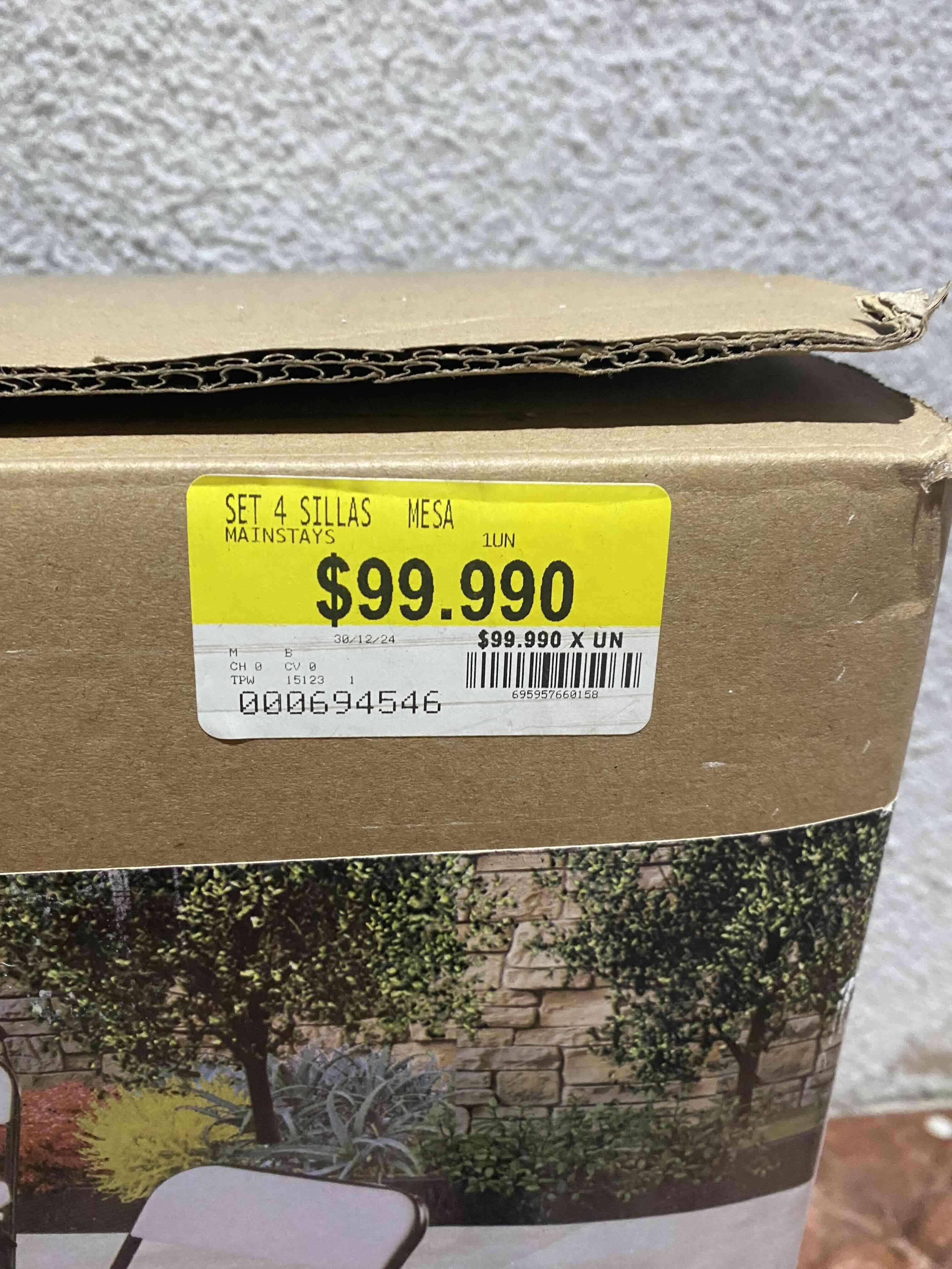 Set de mesa y sillas plegables - miniatura 2