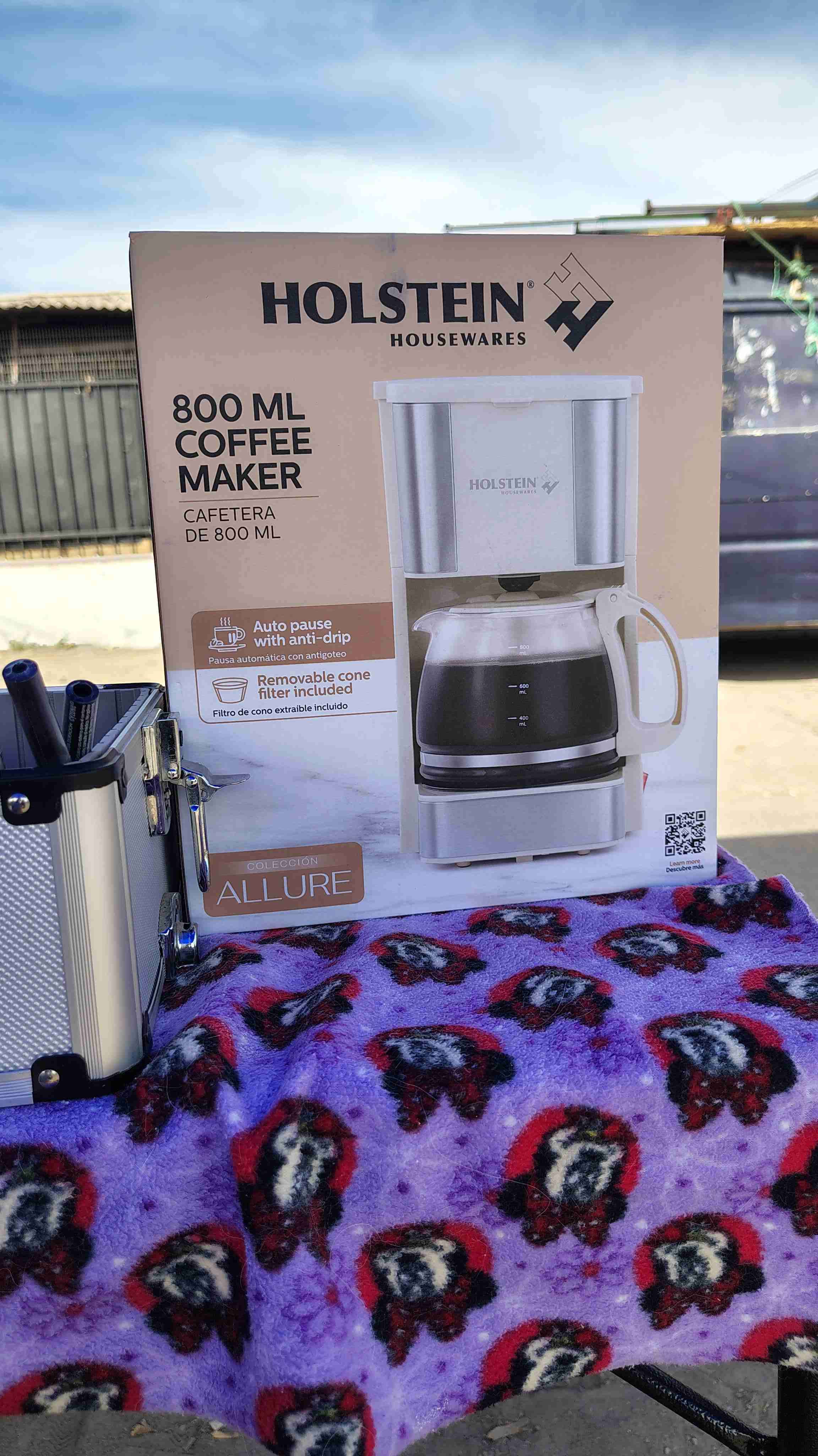 Cafetera Holstein 800 ml nueva