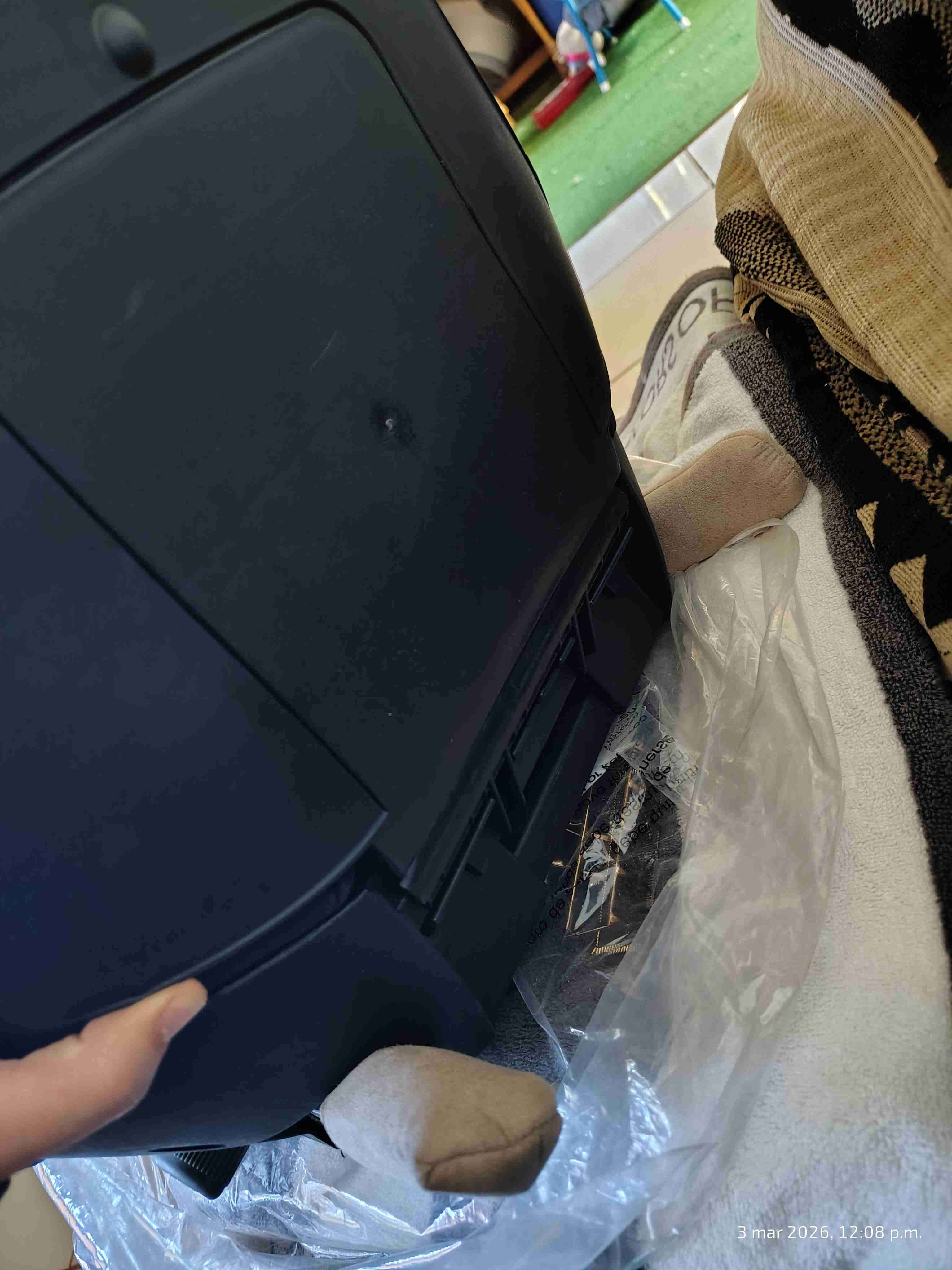 Alzador infantil negro nuevo sin uso - miniatura 3