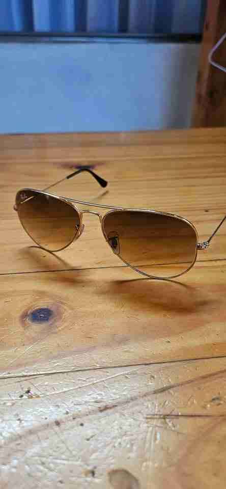 Lentes de Sol Ray-Ban Aviator Large Metal Dorados - miniatura 2