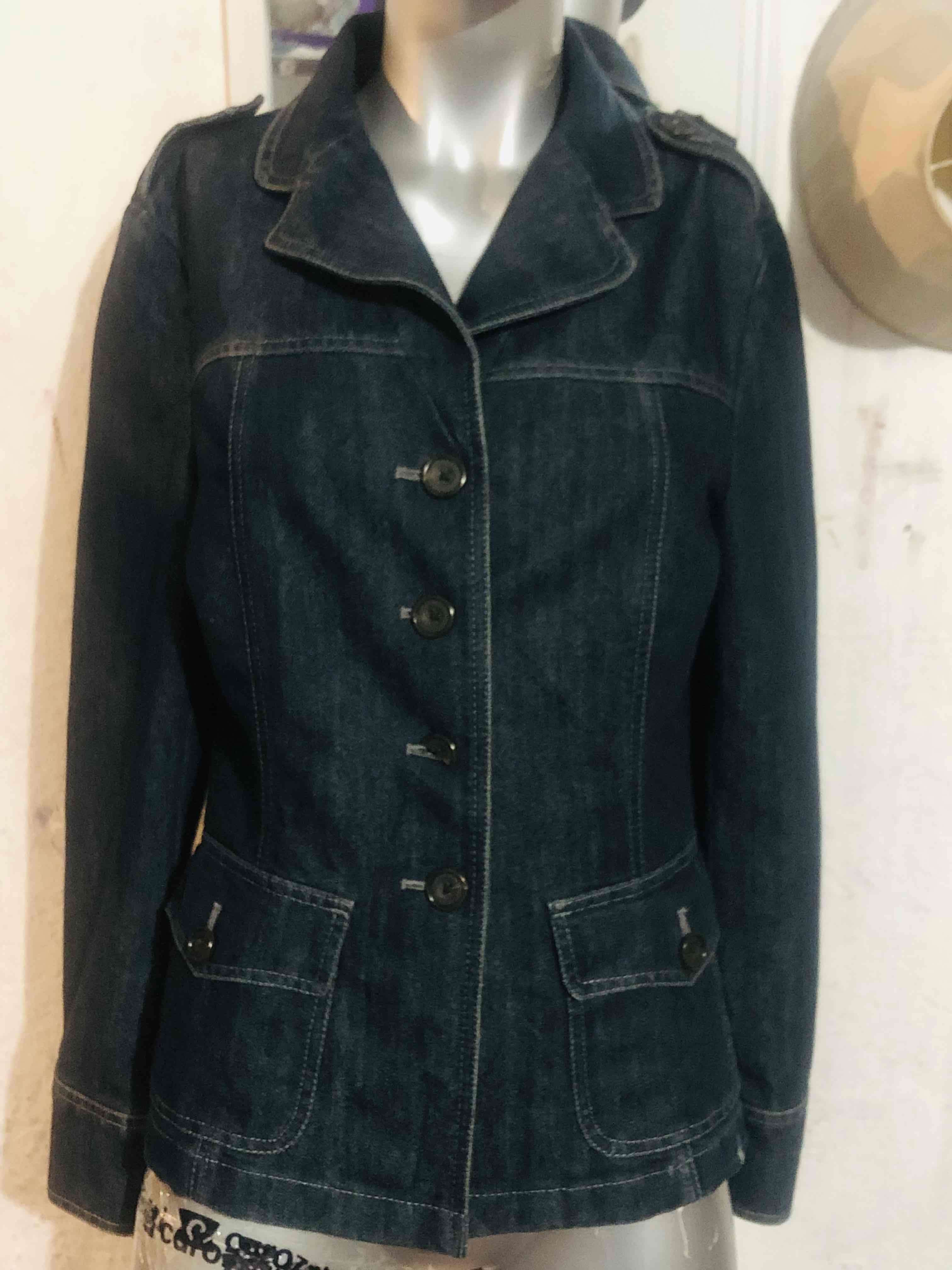 Chaqueta de mezclilla para mujer - miniatura 3