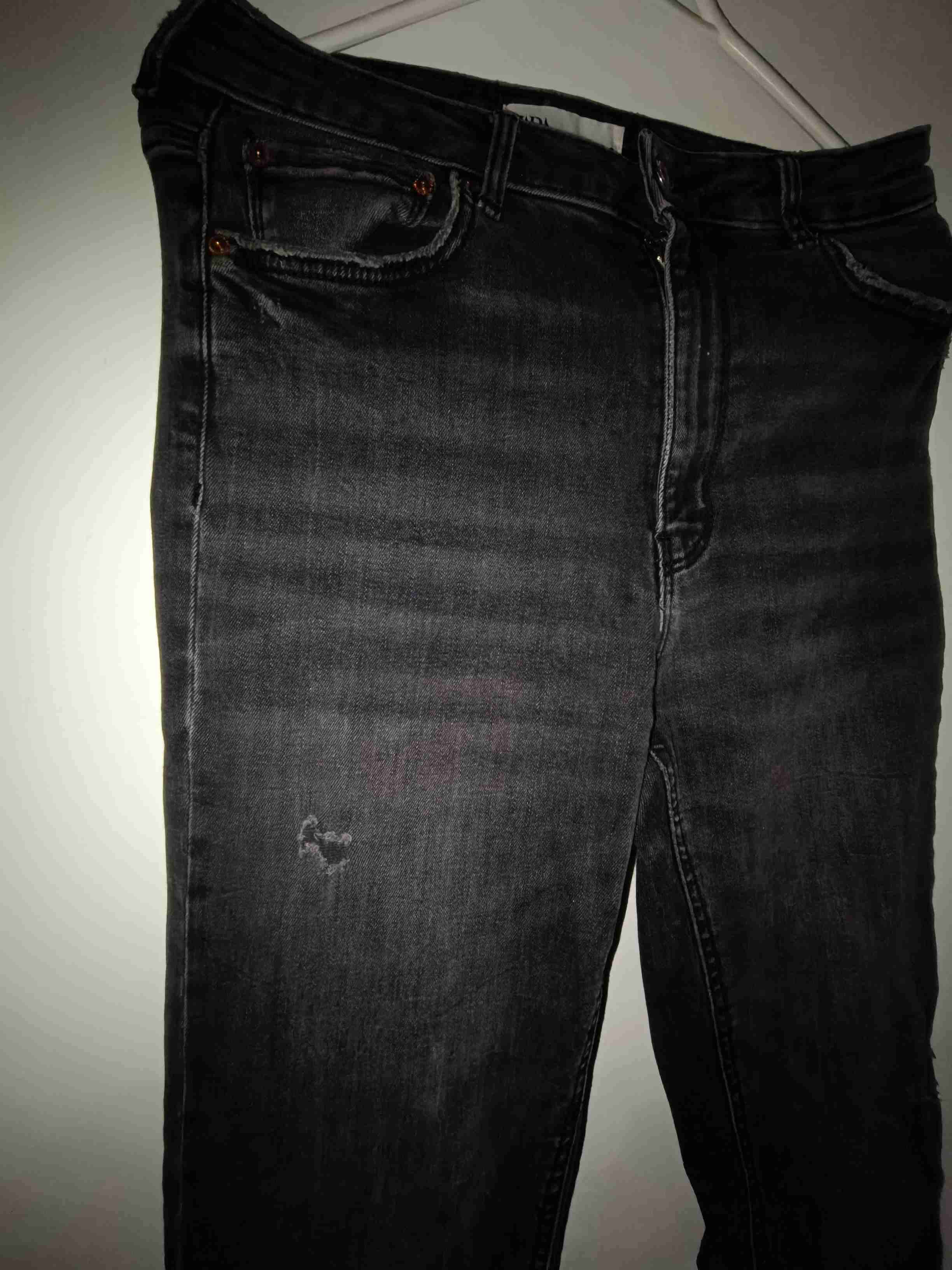 Pantalón negro acampanado - miniatura 2