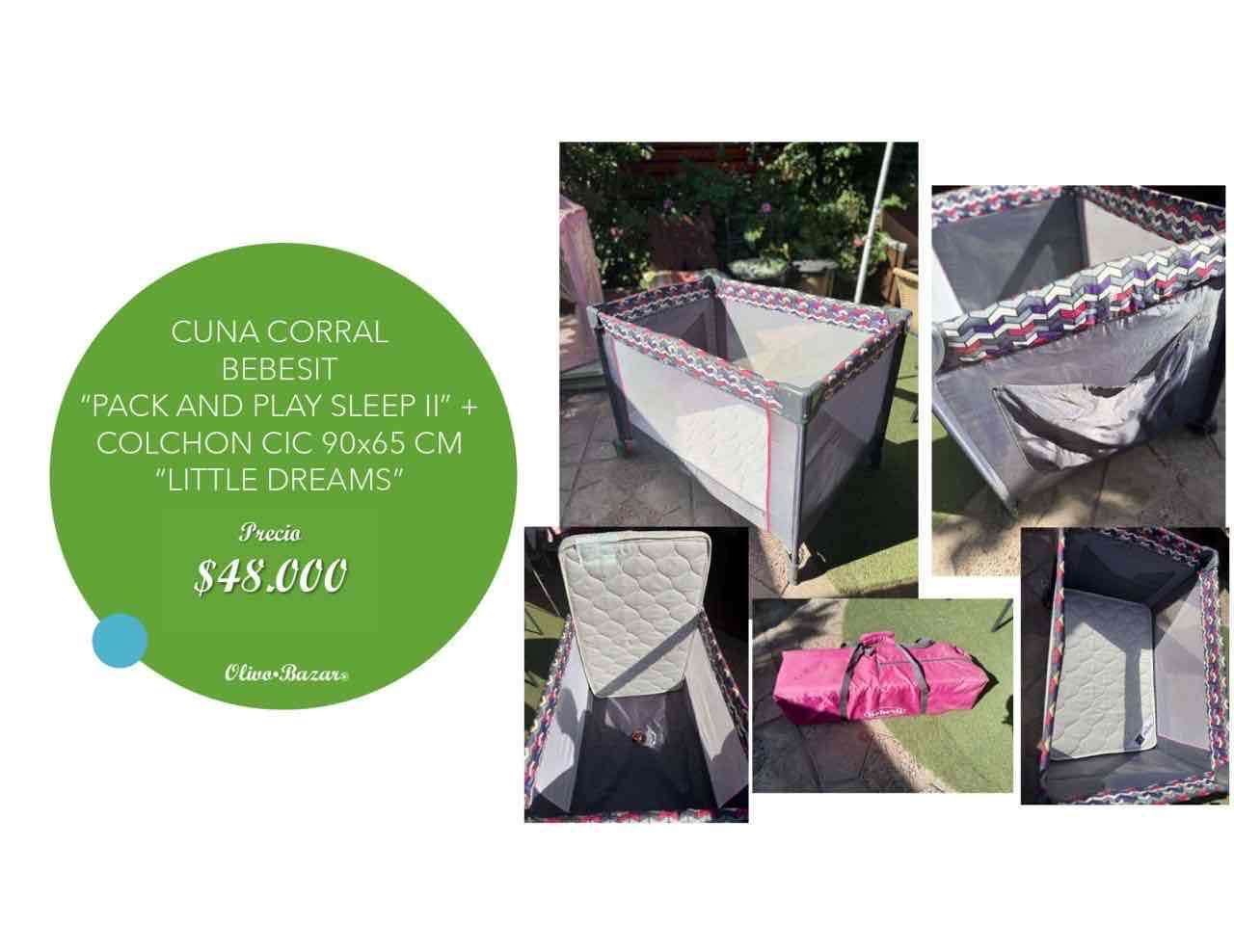 Cuna corral Bebesit Pack and Play