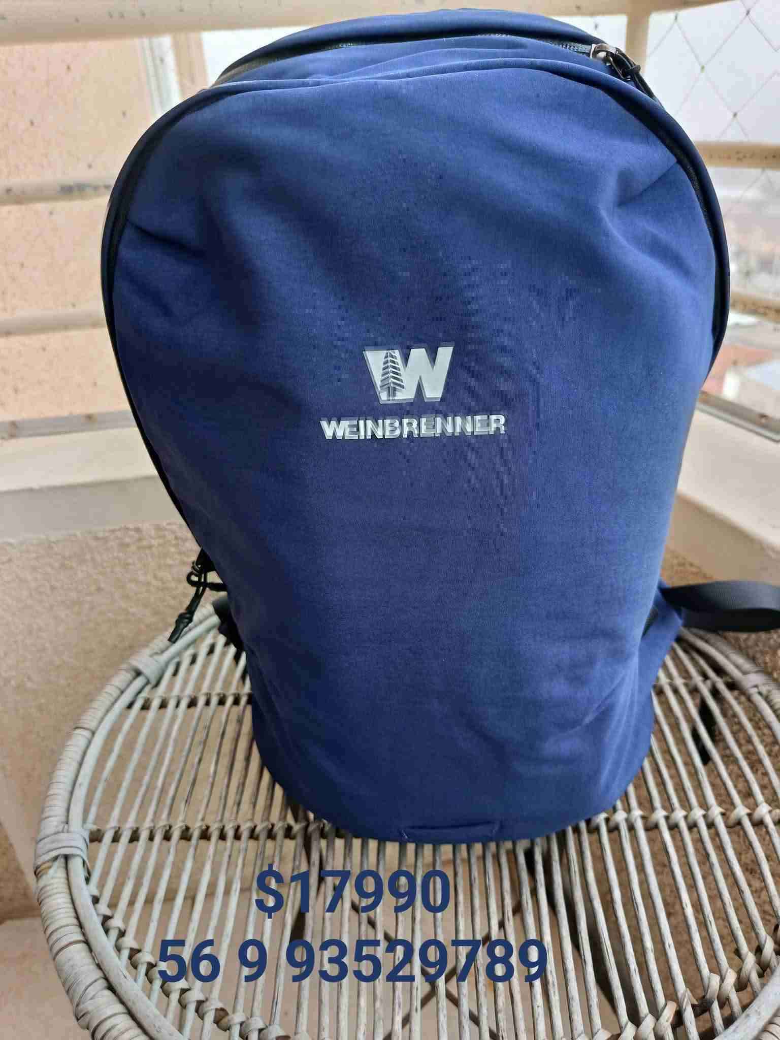Mochila azul Weinbrenner - miniatura 1