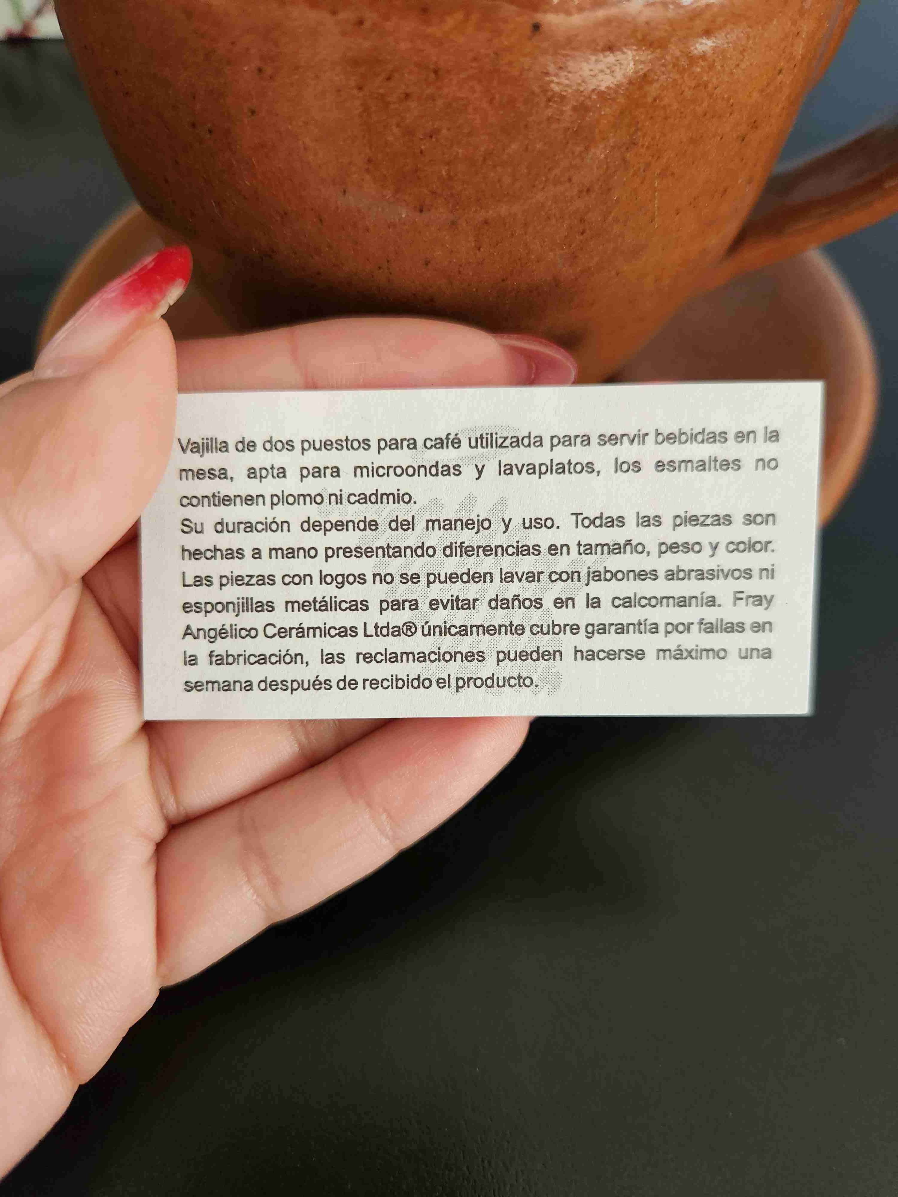 Set de tazas Juan Valdez café - miniatura 3