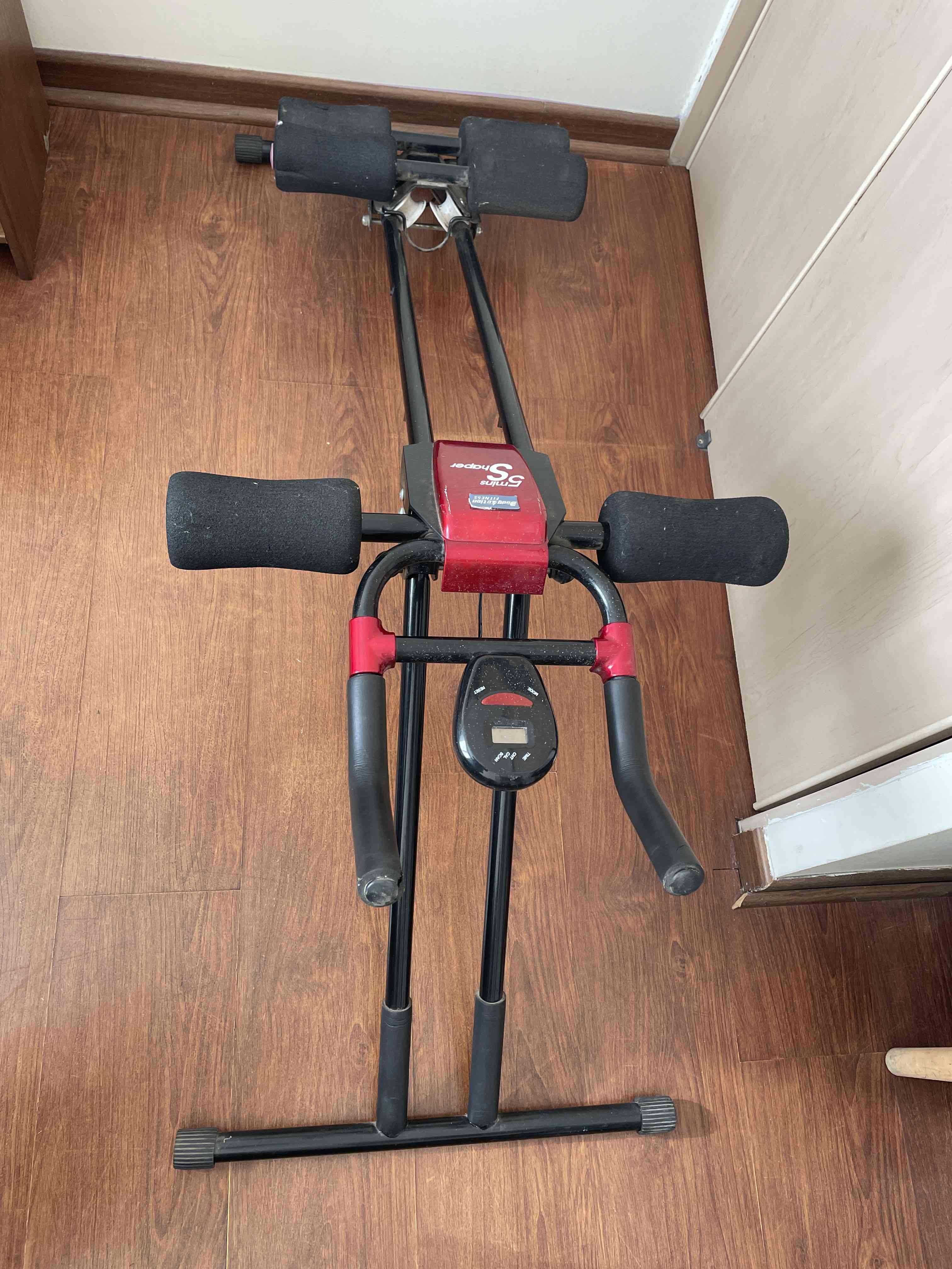 Bicicleta elíptica + máquina de abdominales - miniatura 6