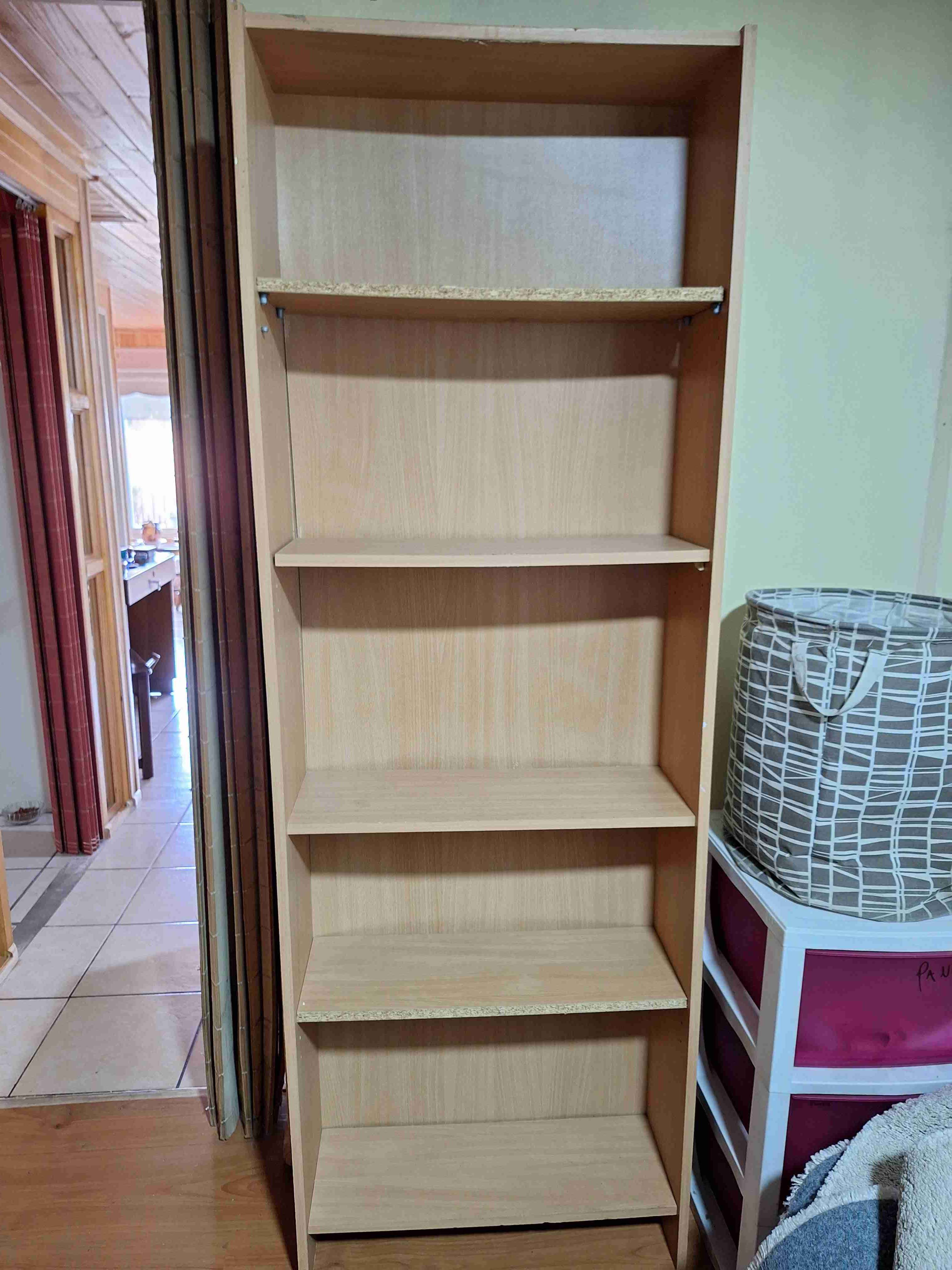 Escritorio esquinero de madera - miniatura 6