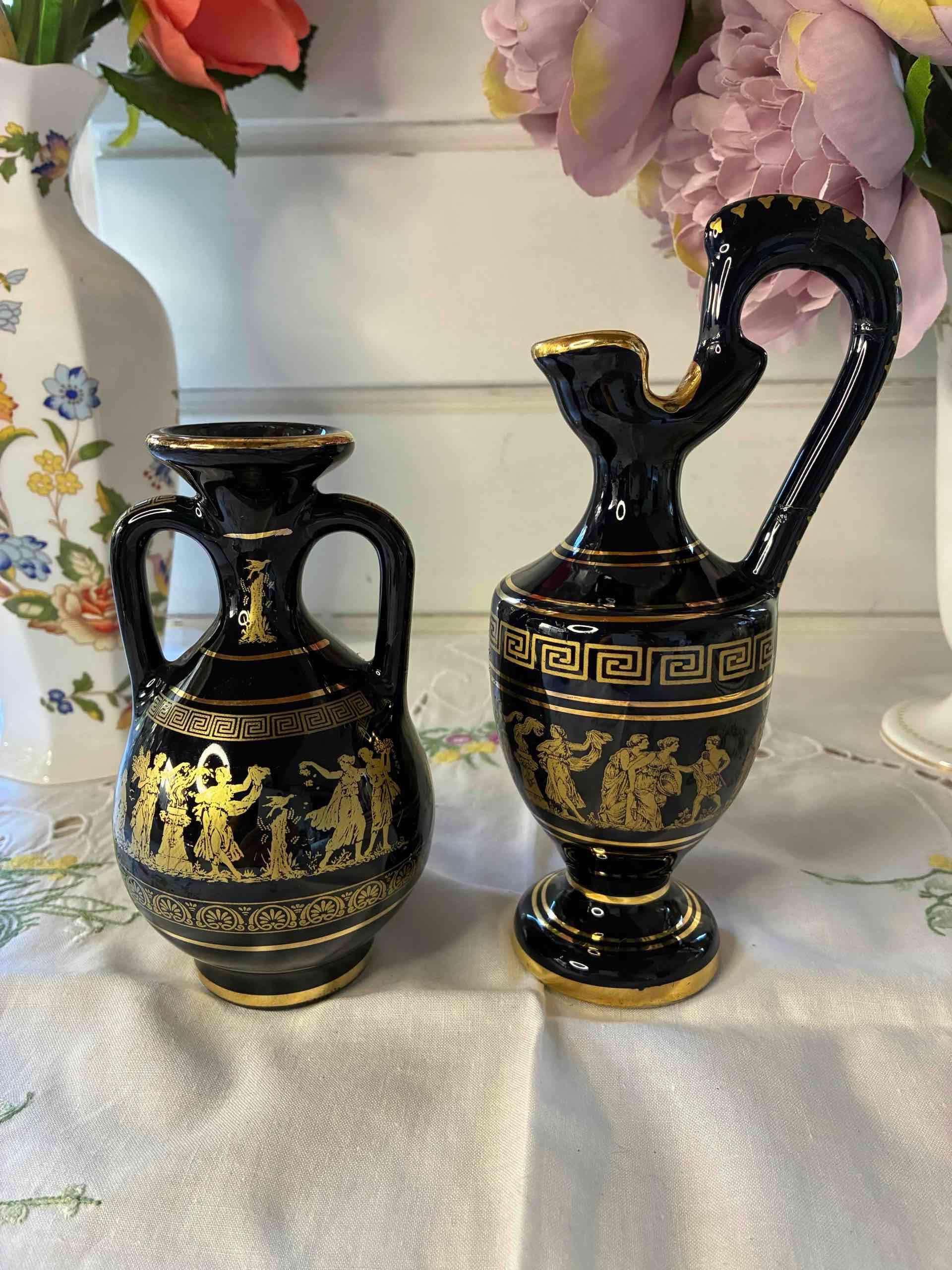 Jarrones griegos decorativos - miniatura 1