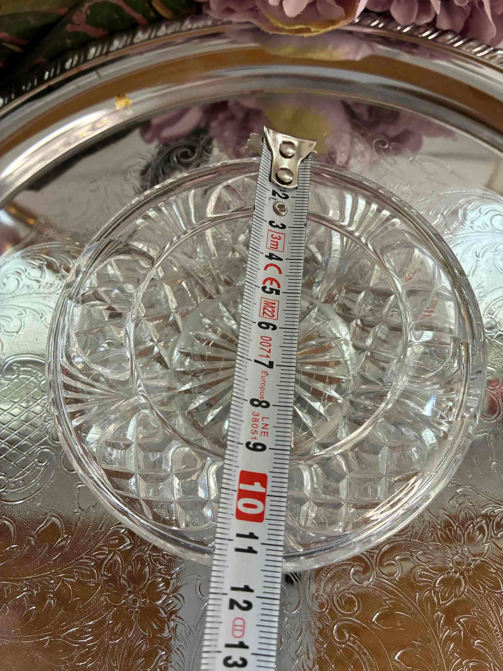 Cenicero de cristal tallado - miniatura 5