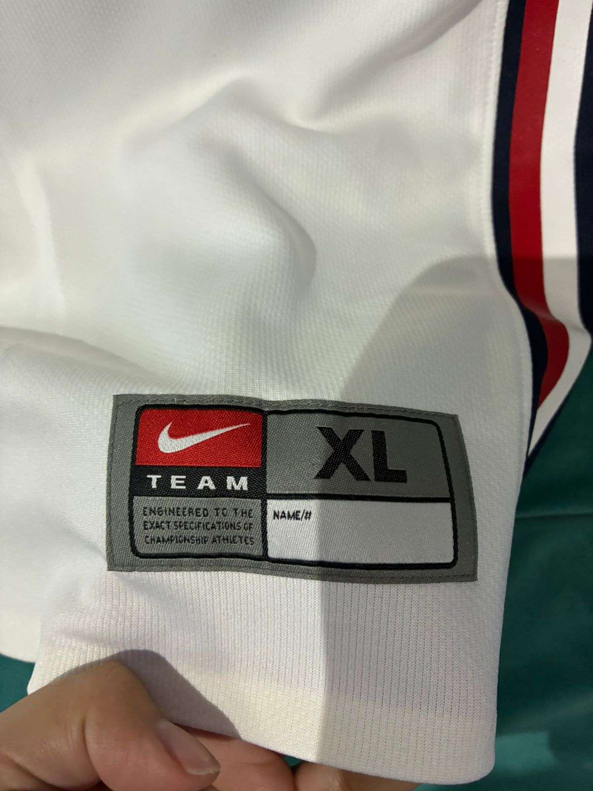 Camiseta Nike USA Basketball blanca - miniatura 4