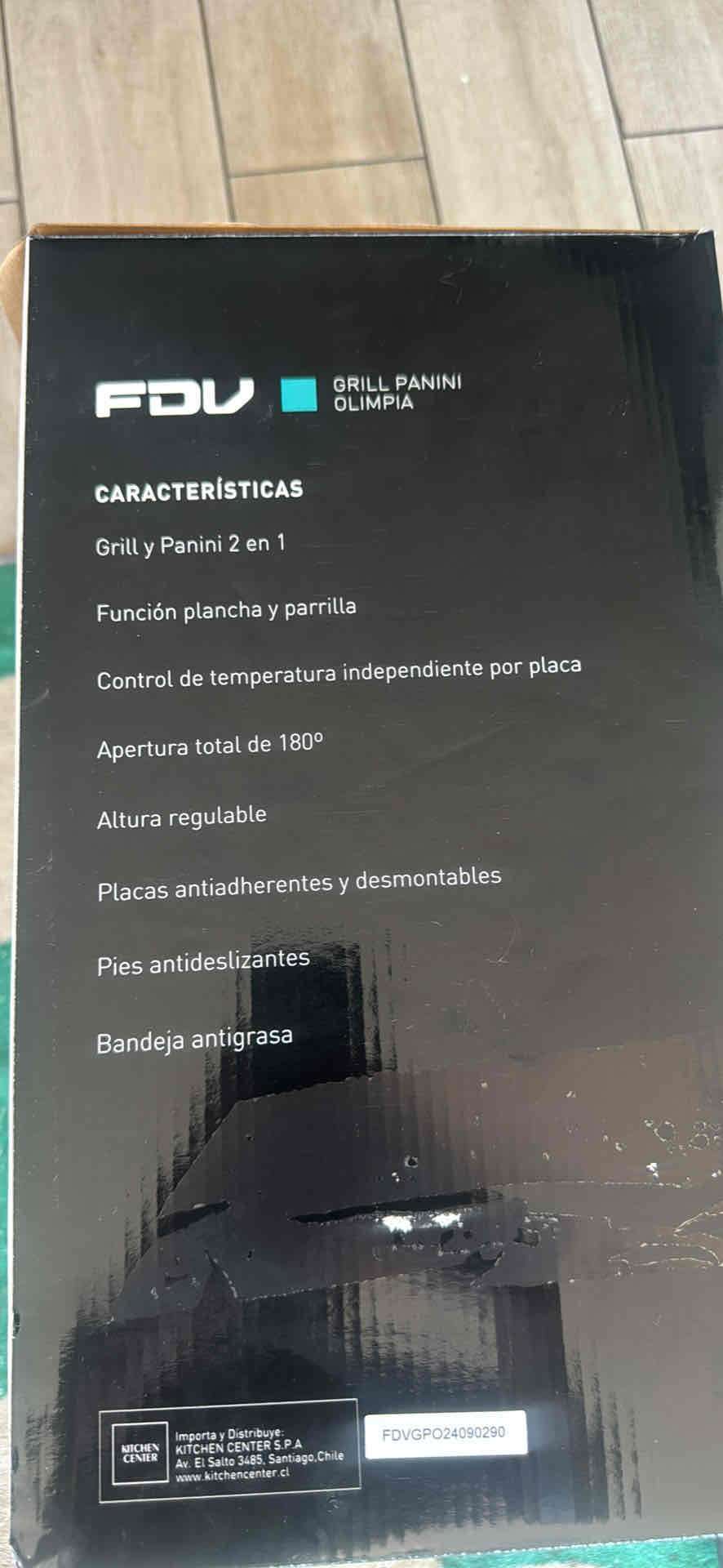 Sandwichera Grill Panini Olimpia - miniatura 4