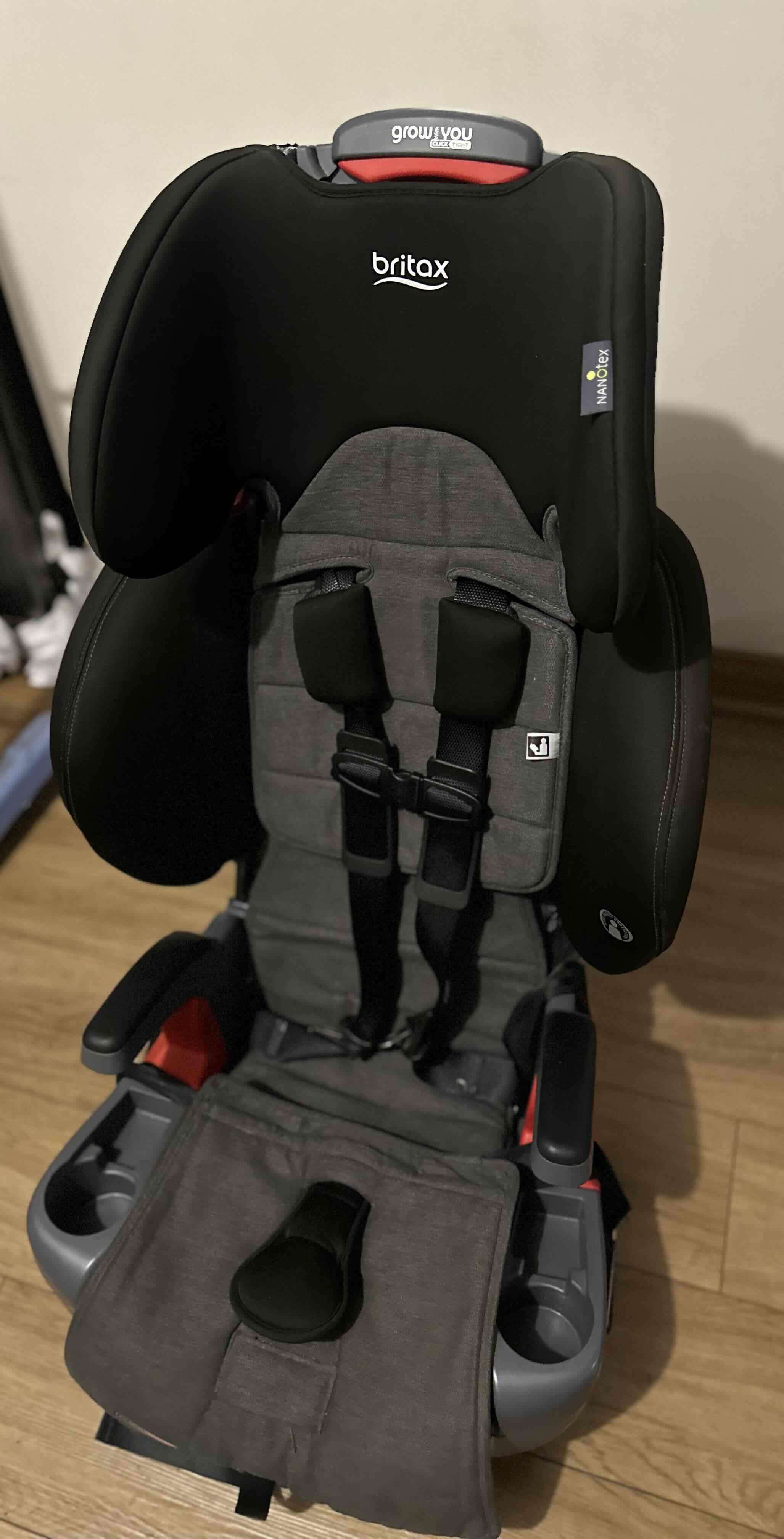 Silla de auto Britax negra - miniatura 6