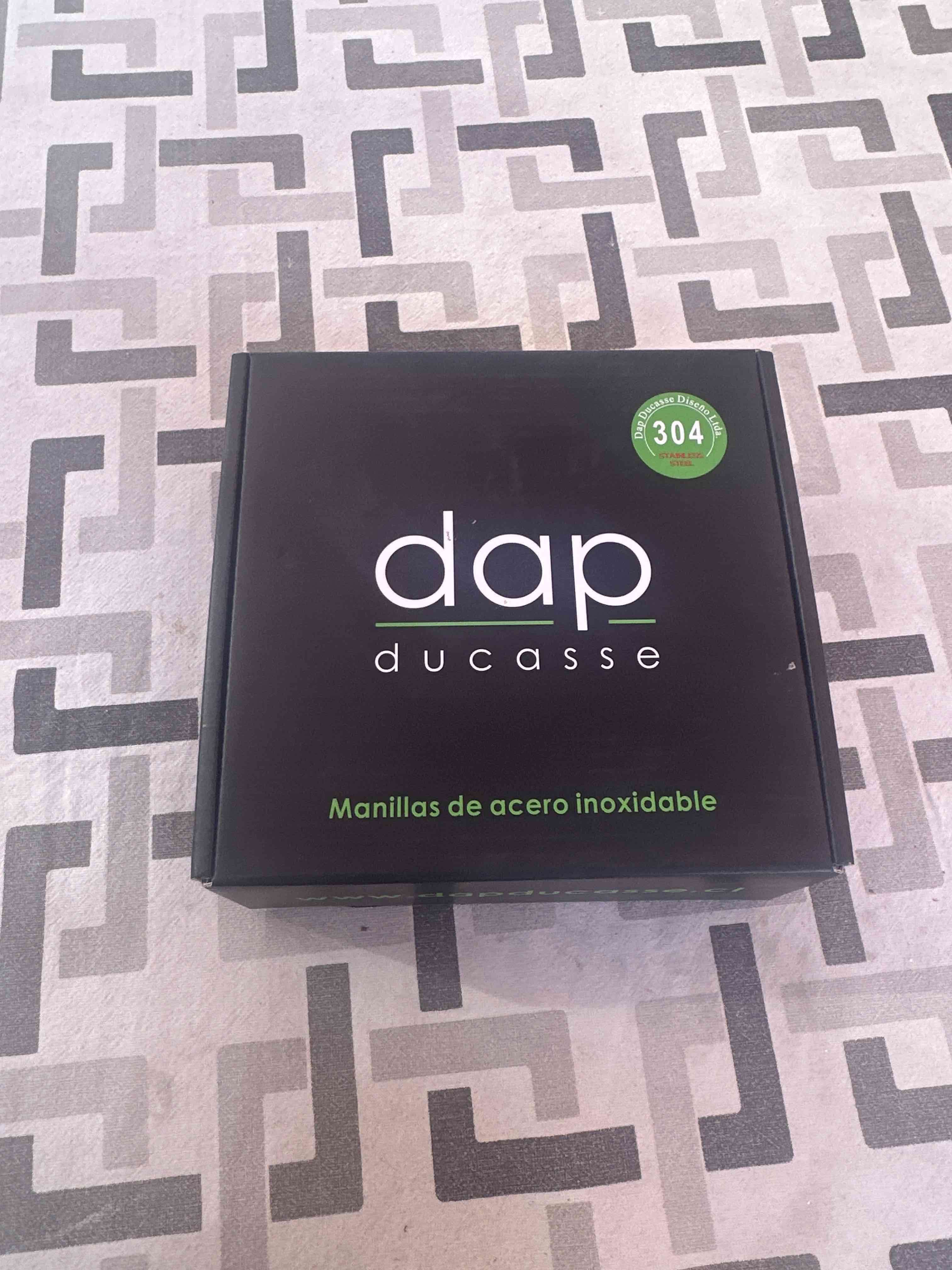 Manillas de acero inoxidable Dap ducasse - miniatura 1