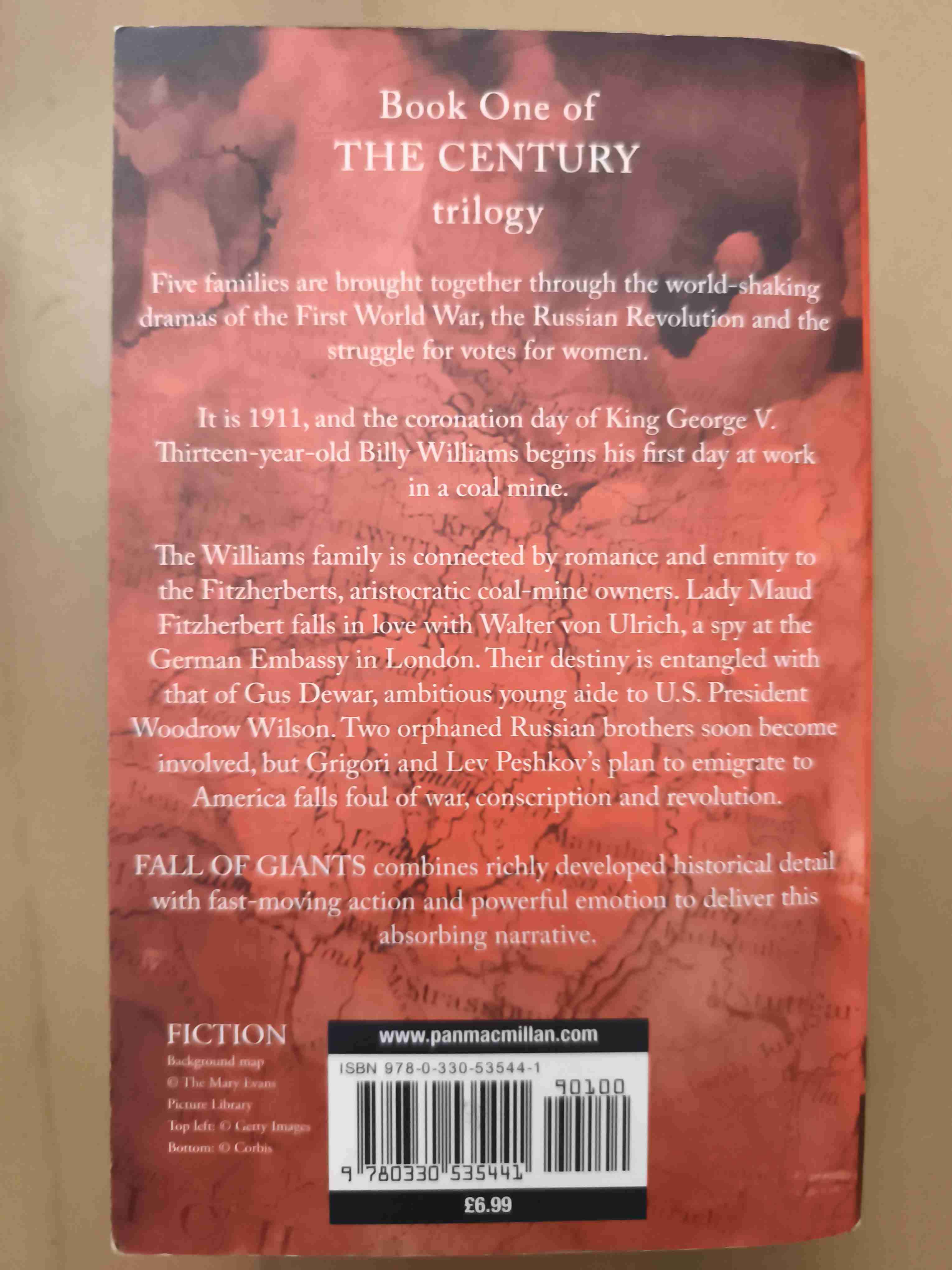 Libro 'Fall of Giants' Ken Follett - miniatura 2