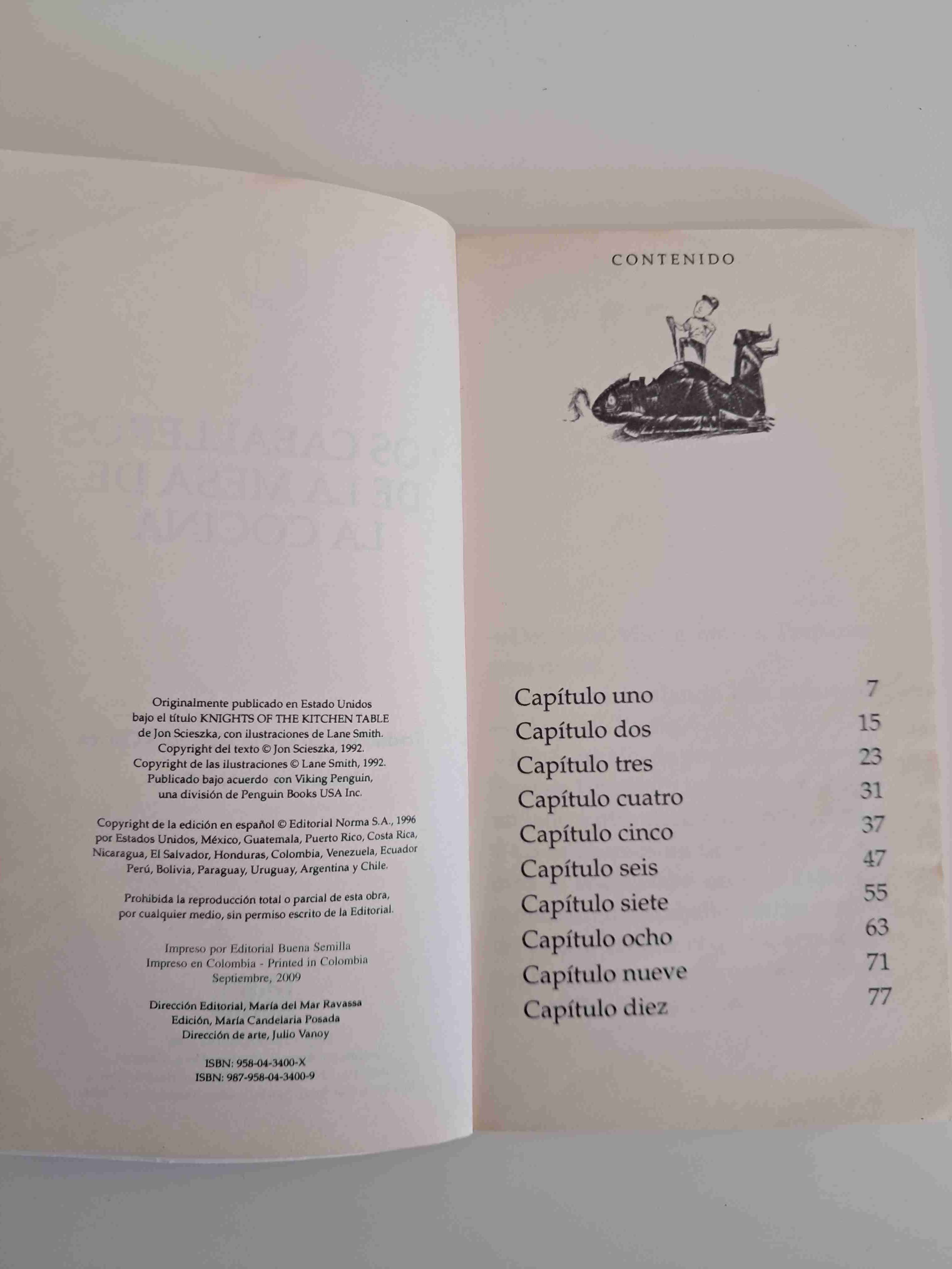 Libro 'Los caballeros de la mesa de la cocina' - miniatura 3